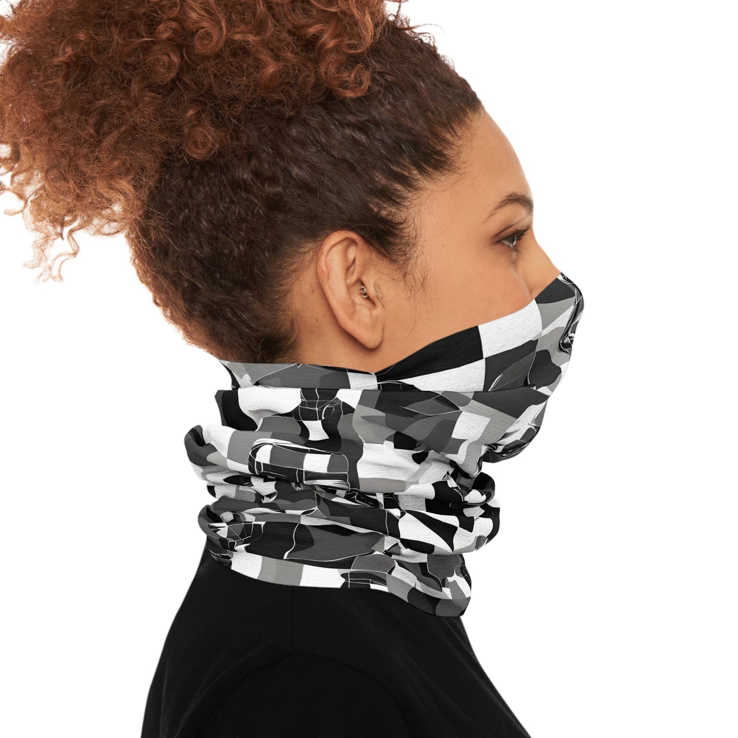 Anti Surveillance / AI Tube Scarf modern graphic inspired for gamers or festival goers