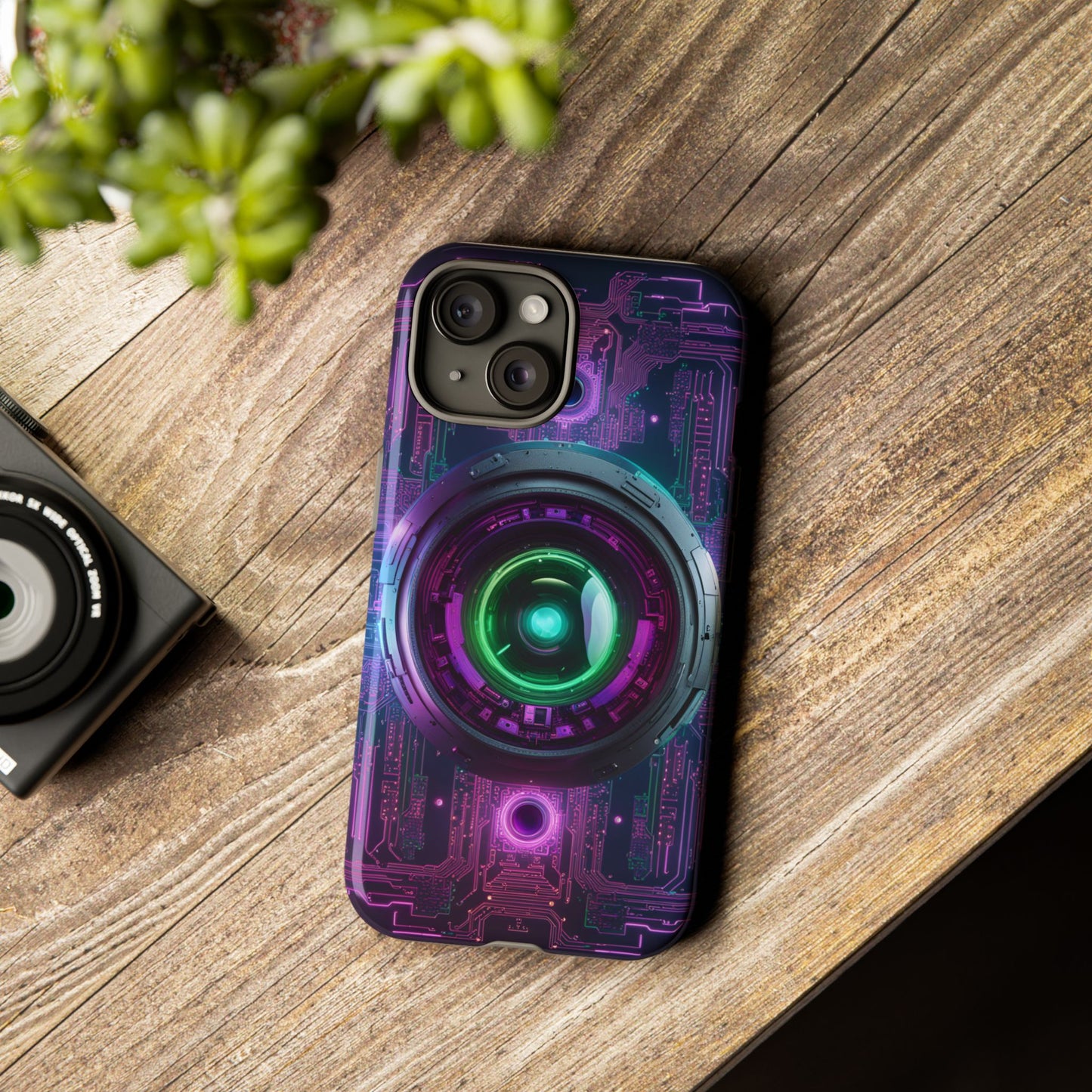 CYBER PUNK phone case TOUGH iPhone 16/15/14/13/12/11 Pro Max | Galaxy S24/S23/S22 Ultra | Pixel 7/8/9 | Slim & Tough