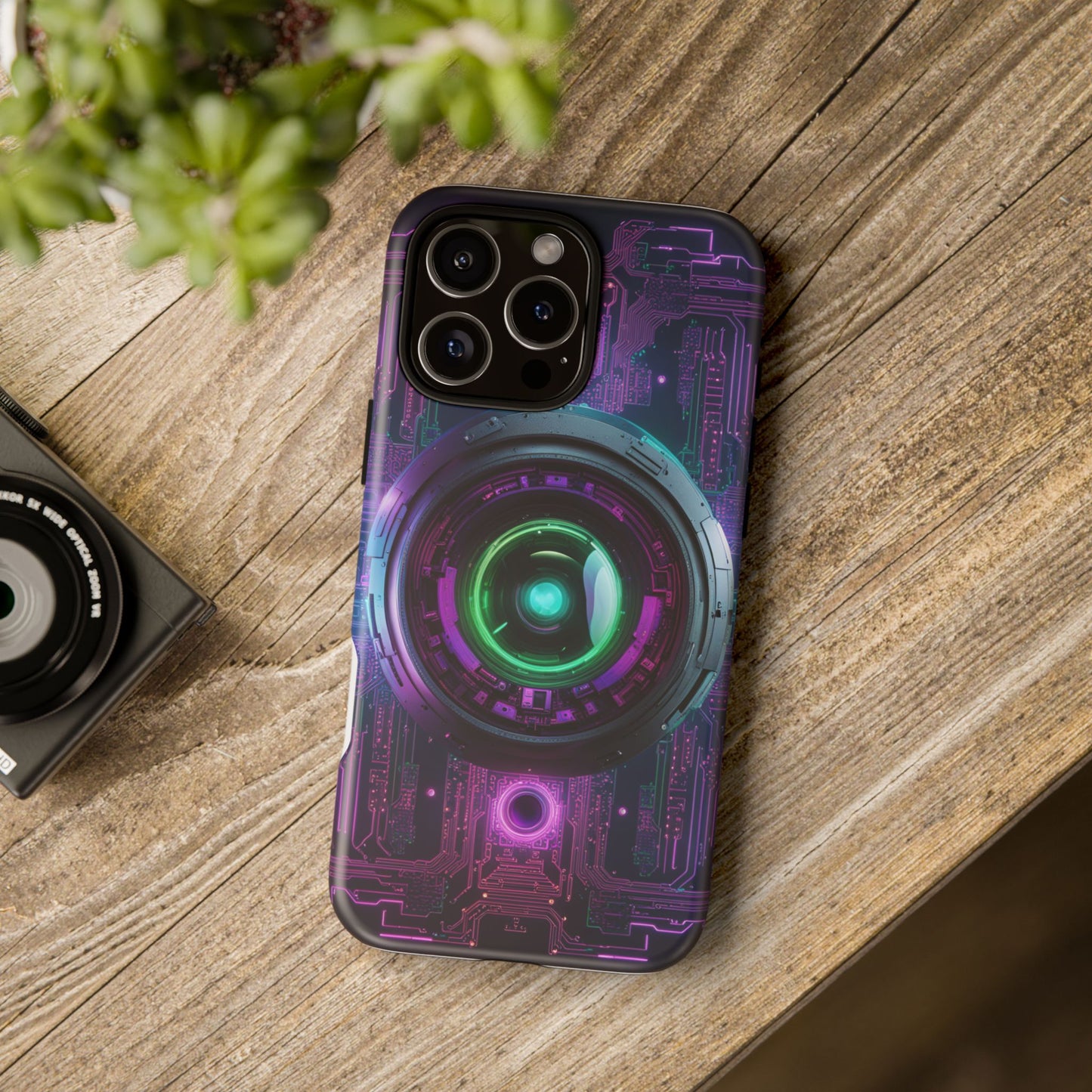 CYBER PUNK phone case TOUGH iPhone 16/15/14/13/12/11 Pro Max | Galaxy S24/S23/S22 Ultra | Pixel 7/8/9 | Slim & Tough