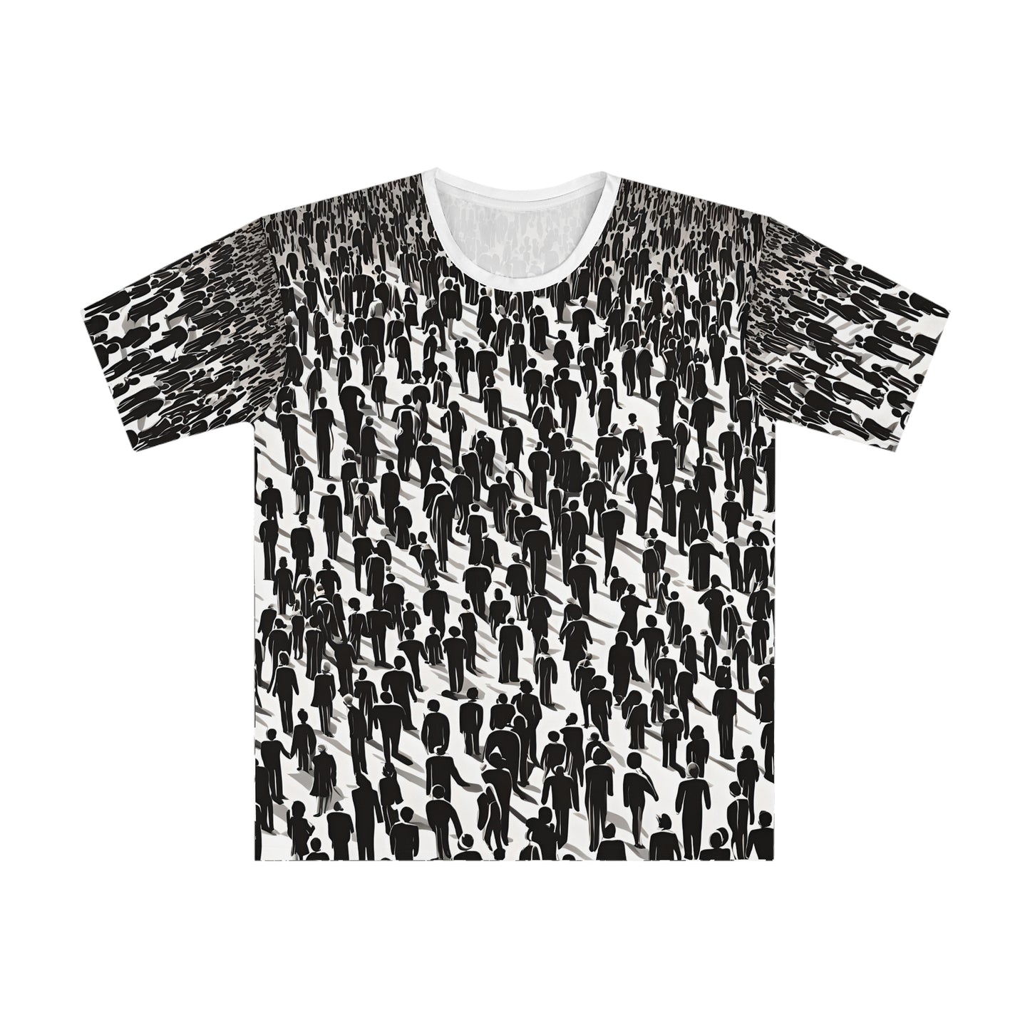 T-shirt Adversarial Anti Facial Recognition, Anti Surveillance Clothing for Tech Data Privacy Protestors