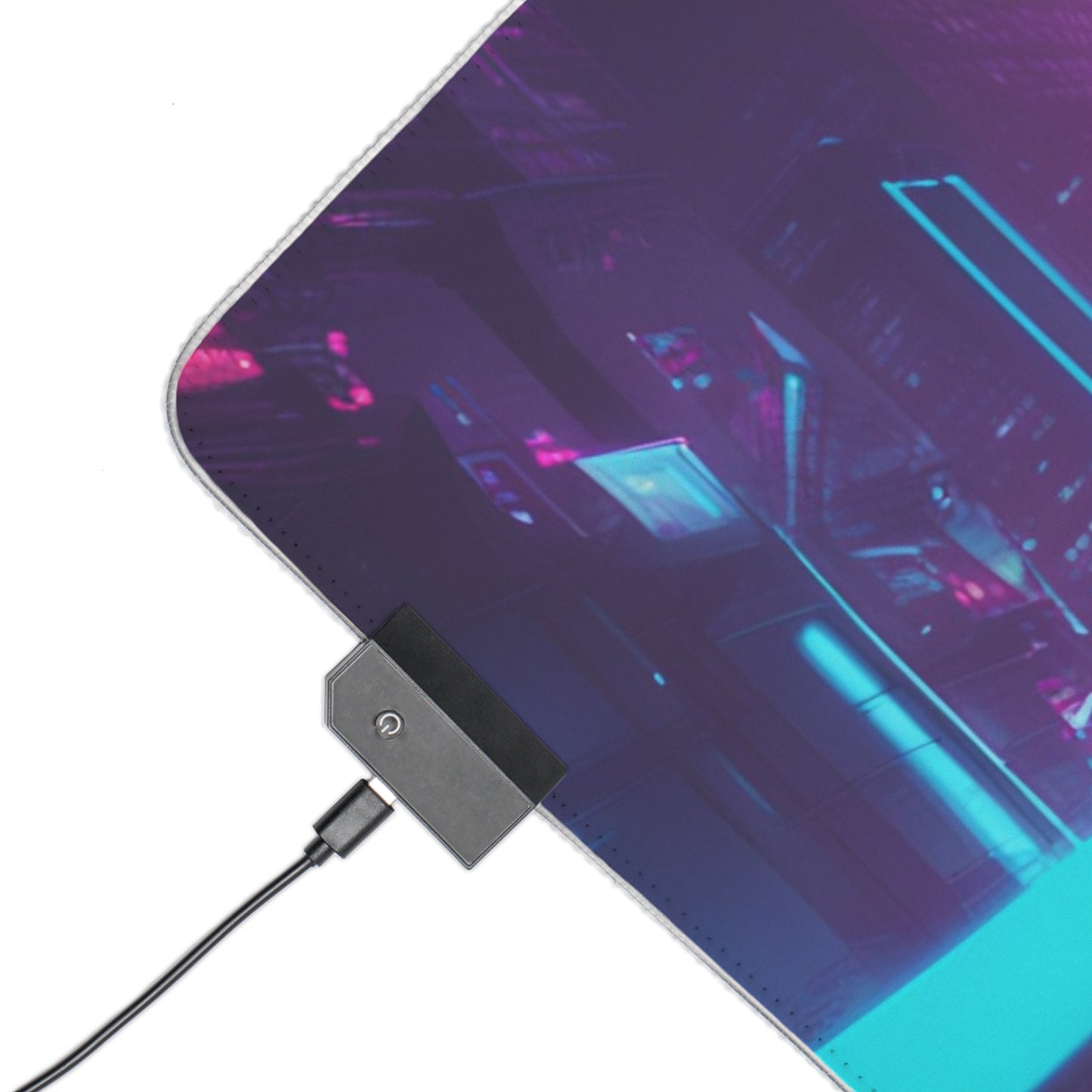 LED Gaming Mouse Pad - Cyber punk gift for gamers