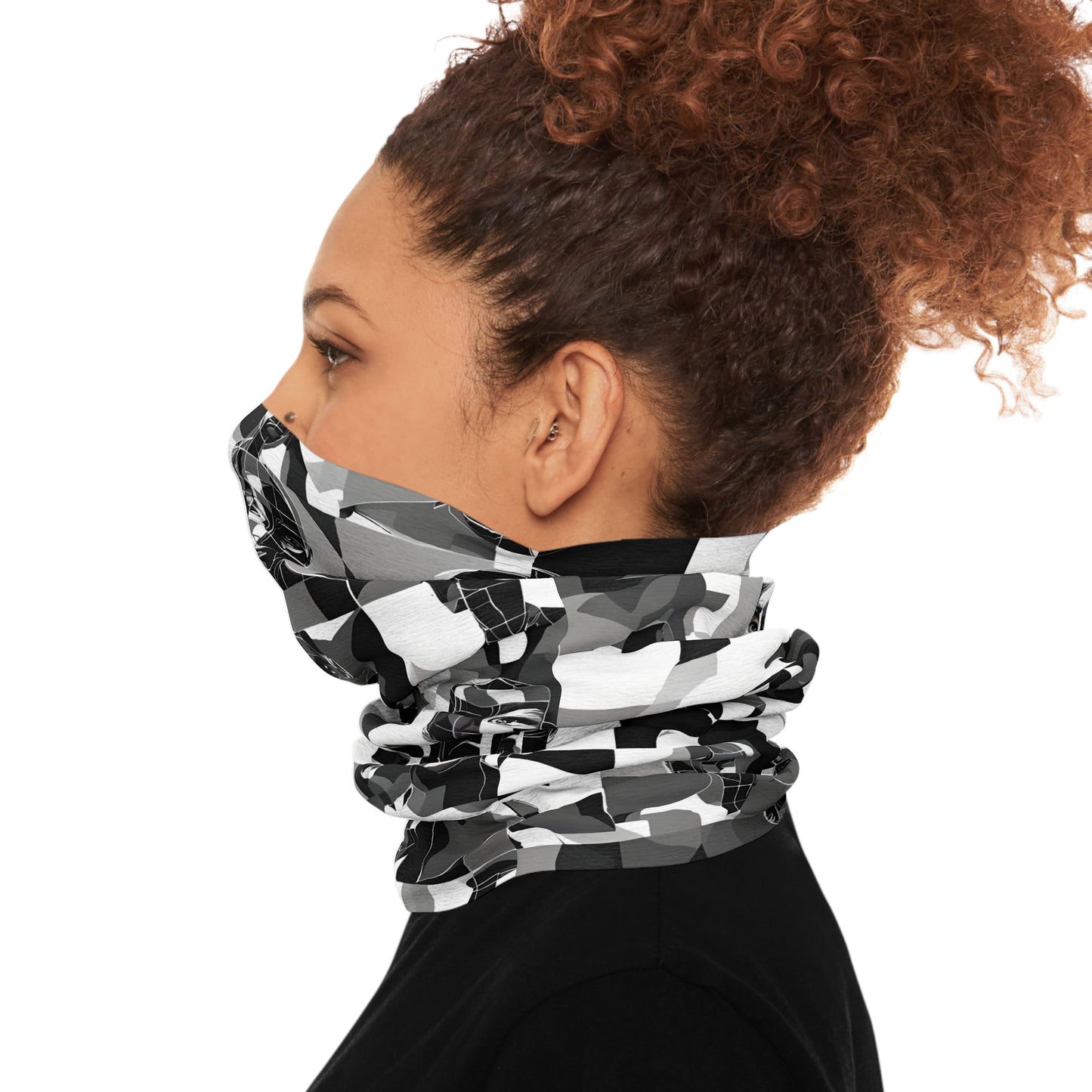 Anti Surveillance / AI Tube Scarf modern graphic inspired for gamers or festival goers