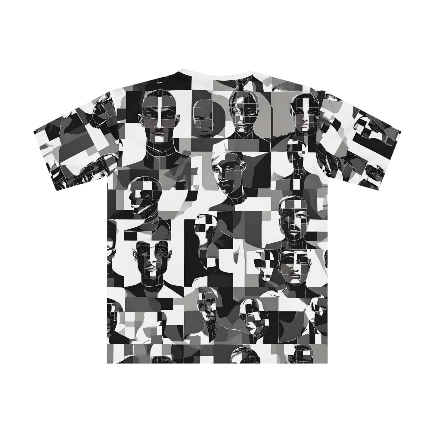 Anti Facial Recognition T-shirt, Anti Surveillance Clothing for Tech Data Privacy Protestors
