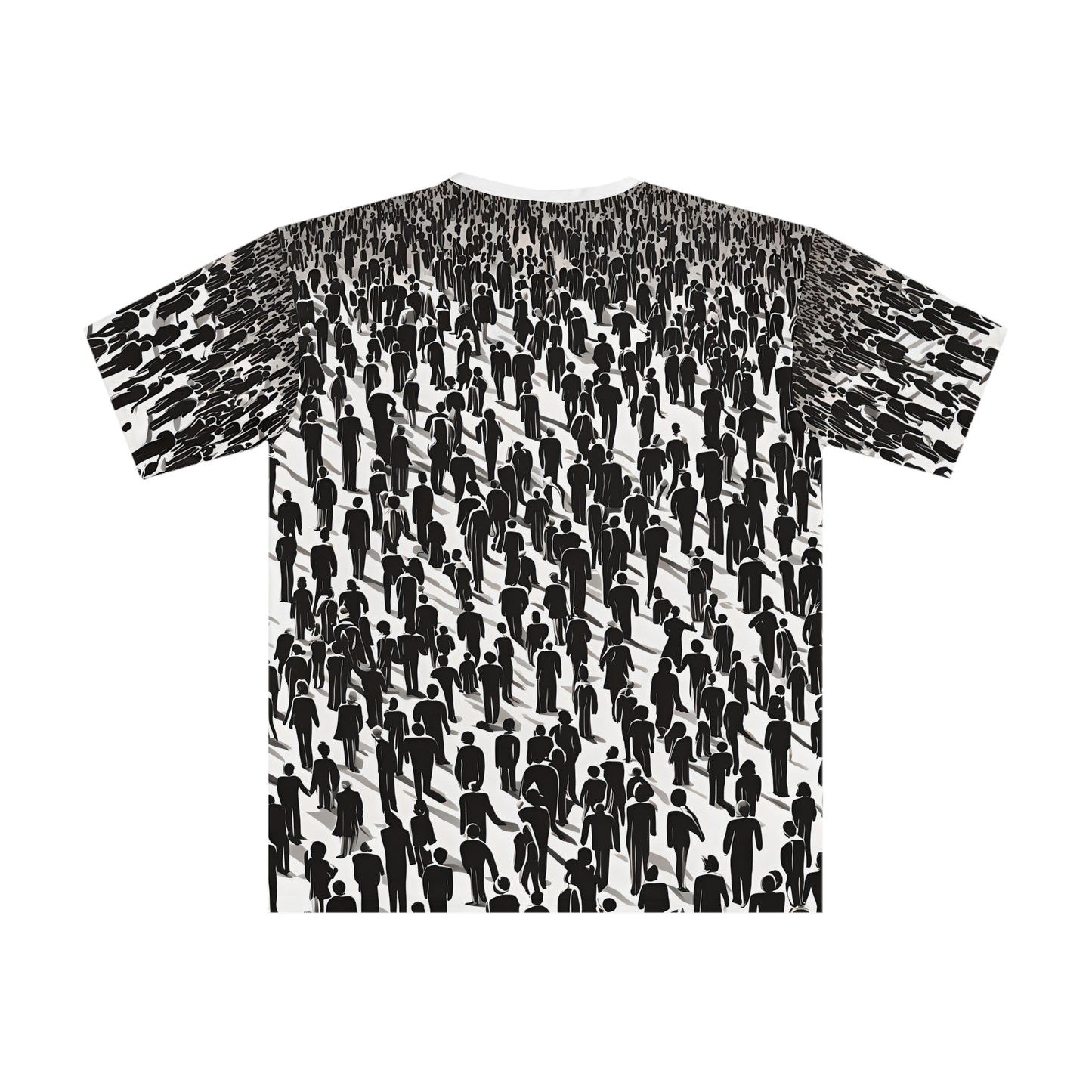 T-shirt Adversarial Anti Facial Recognition, Anti Surveillance Clothing for Tech Data Privacy Protestors