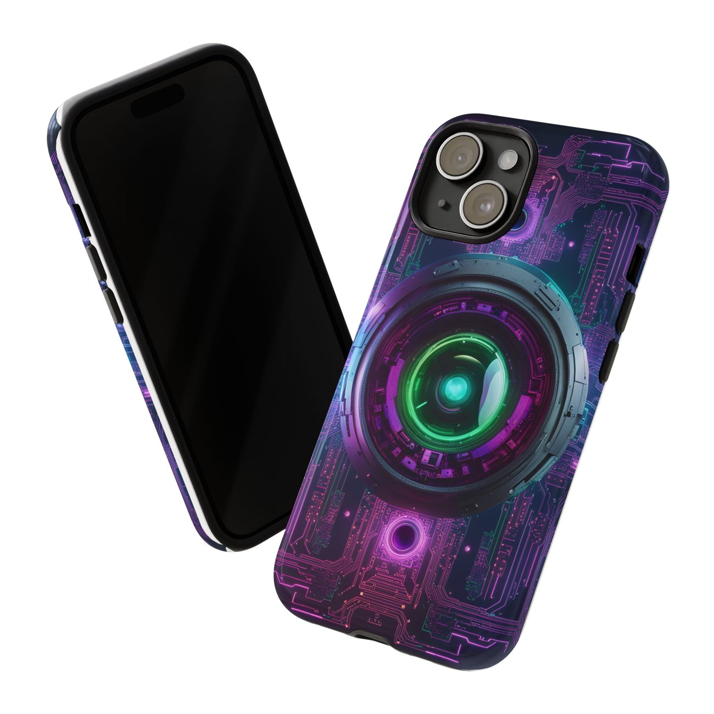 CYBER PUNK phone case TOUGH iPhone 16/15/14/13/12/11 Pro Max | Galaxy S24/S23/S22 Ultra | Pixel 7/8/9 | Slim & Tough