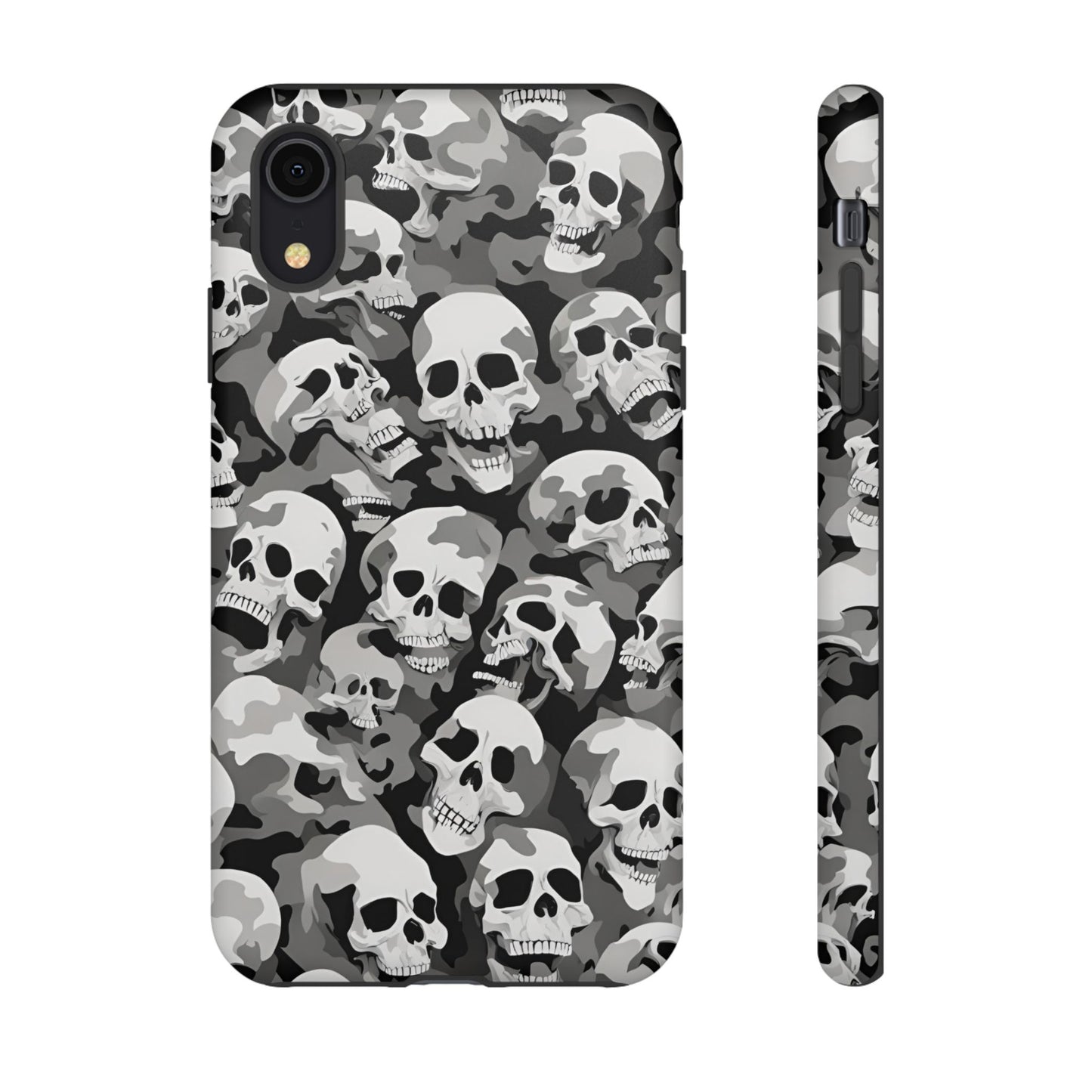 SKULL phone case TOUGH iPhone 16/15/14/13/12/11 Pro Max | Galaxy S24/S23/S22 Ultra | Pixel 7/8/9 | Slim & Tough