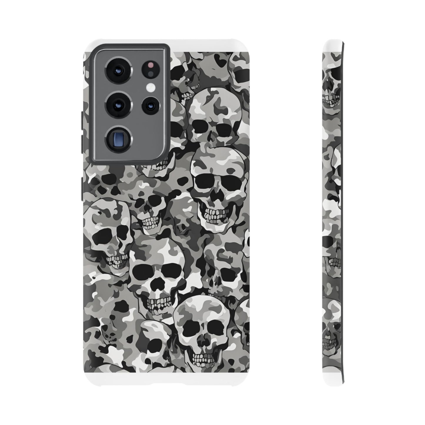 SKULL CAMO phone case TOUGH iPhone 16/15/14/13/12/11 Pro Max | Galaxy S24/S23/S22 Ultra | Pixel 7/8/9 | Slim & Tough