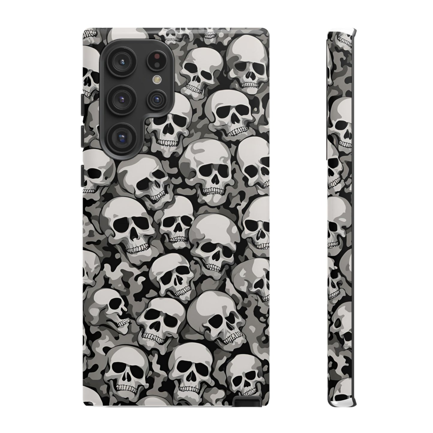 SKULL phone case TOUGH iPhone 16/15/14/13/12/11 Pro Max | Galaxy S24/S23/S22 Ultra | Pixel 7/8/9 | Slim & Tough