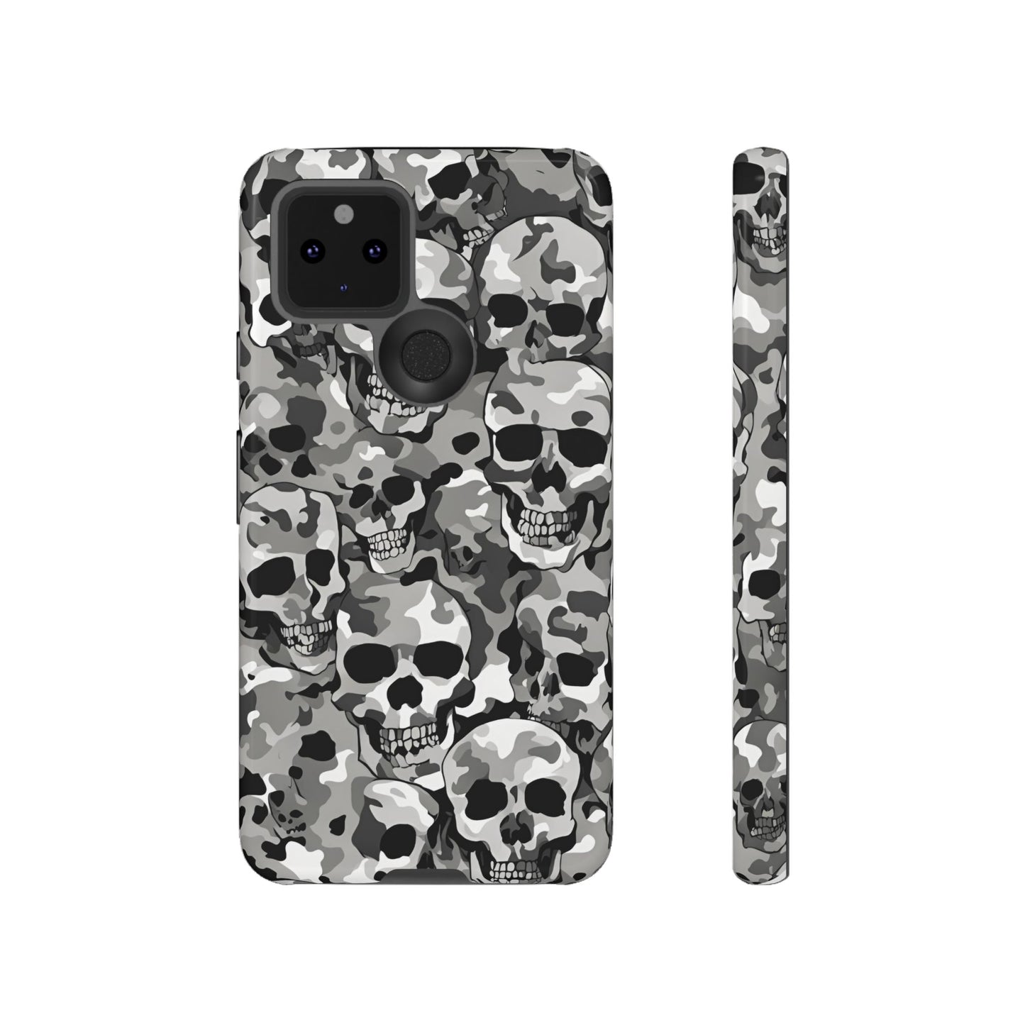 SKULL CAMO phone case TOUGH iPhone 16/15/14/13/12/11 Pro Max | Galaxy S24/S23/S22 Ultra | Pixel 7/8/9 | Slim & Tough