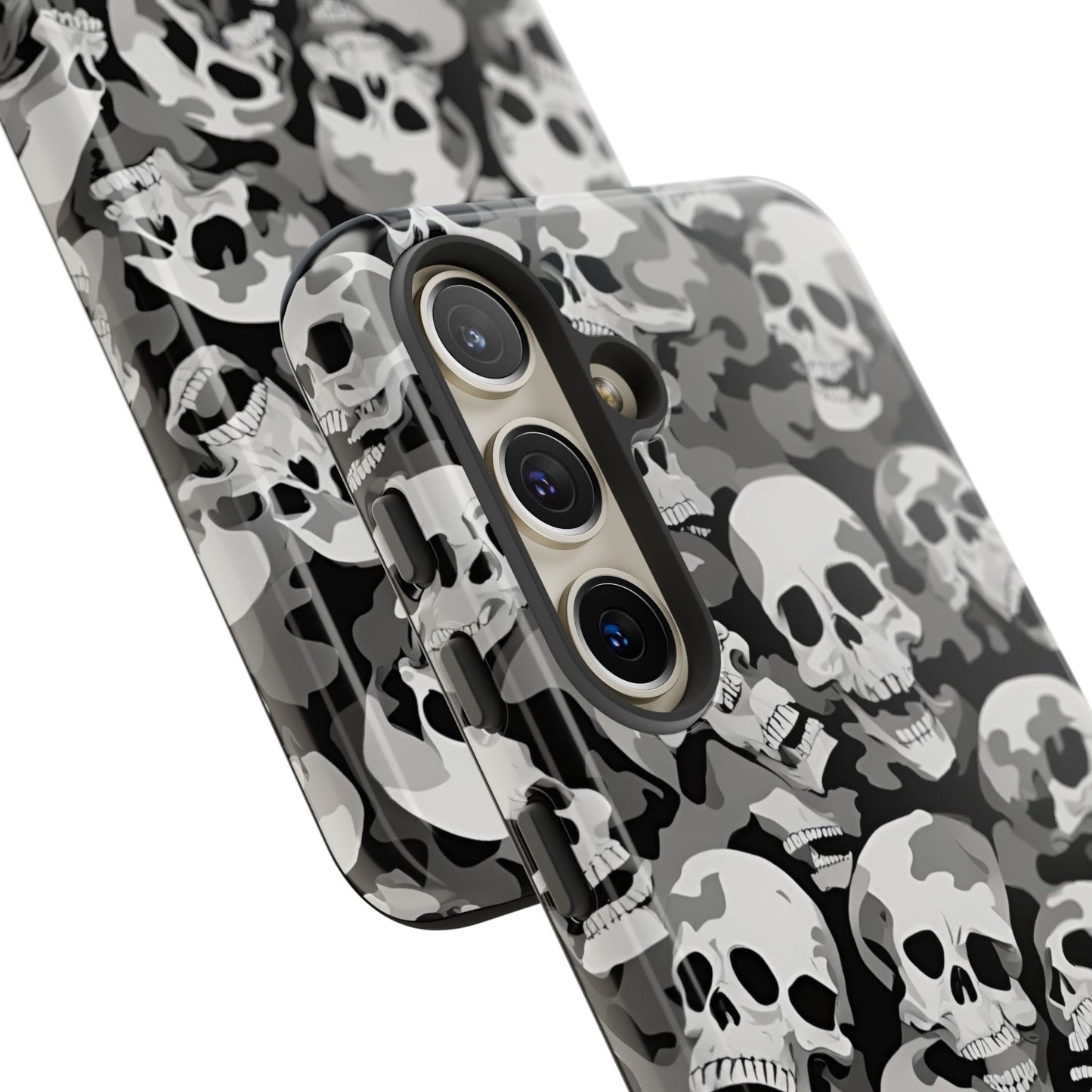 SKULL phone case TOUGH iPhone 16/15/14/13/12/11 Pro Max | Galaxy S24/S23/S22 Ultra | Pixel 7/8/9 | Slim & Tough