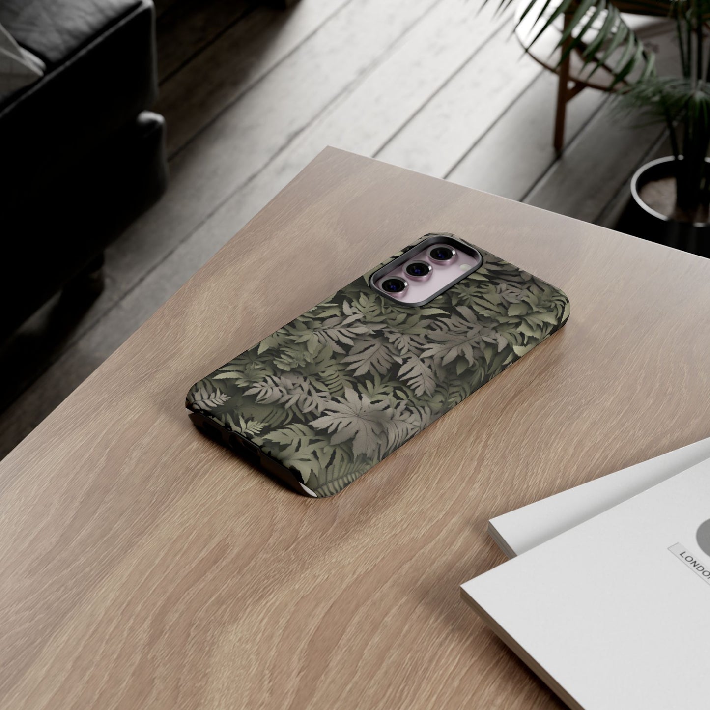 LEAF phone case TOUGH iPhone 16/15/14/13/12/11 Pro Max | Galaxy S24/S23/S22 Ultra | Pixel 7/8/9 | Slim & Tough