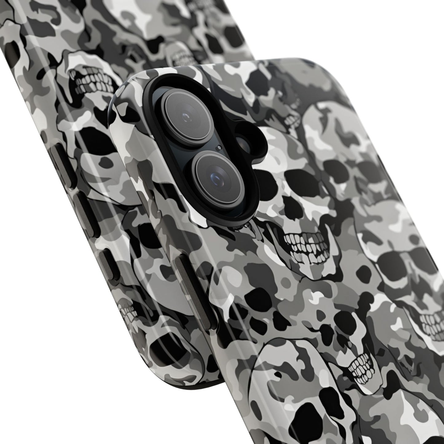 SKULL CAMO phone case TOUGH iPhone 16/15/14/13/12/11 Pro Max | Galaxy S24/S23/S22 Ultra | Pixel 7/8/9 | Slim & Tough