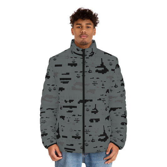 Anti Surveillance / AI Men's Puffer Jacket