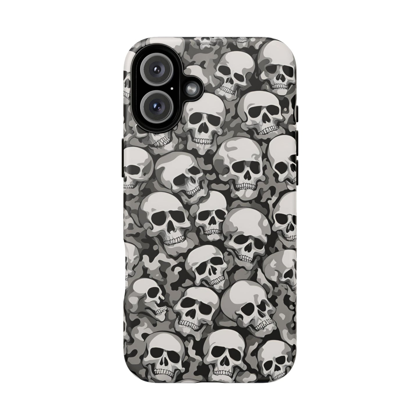 SKULL phone case TOUGH iPhone 16/15/14/13/12/11 Pro Max | Galaxy S24/S23/S22 Ultra | Pixel 7/8/9 | Slim & Tough