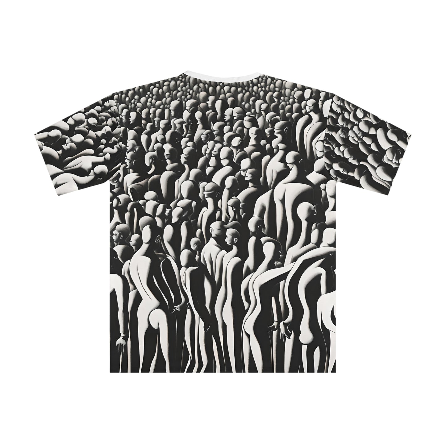 T-shirt Adversarial Anti Facial Recognition, Anti Surveillance Clothing for Tech Data Privacy Protestors