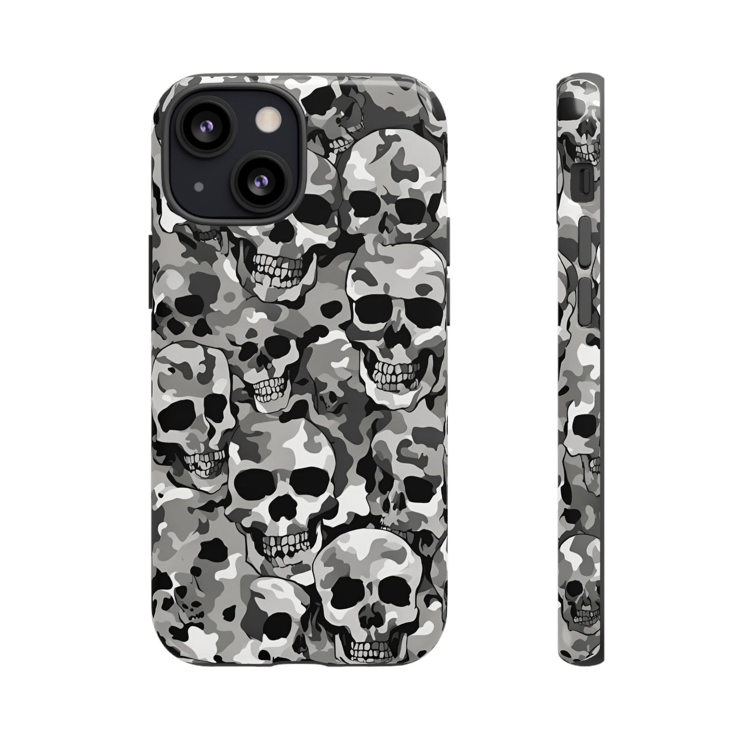 SKULL CAMO phone case TOUGH iPhone 16/15/14/13/12/11 Pro Max | Galaxy S24/S23/S22 Ultra | Pixel 7/8/9 | Slim & Tough