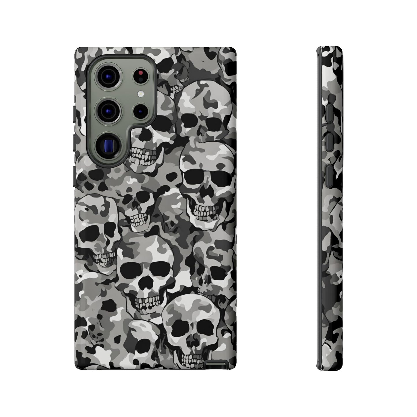 SKULL CAMO phone case TOUGH iPhone 16/15/14/13/12/11 Pro Max | Galaxy S24/S23/S22 Ultra | Pixel 7/8/9 | Slim & Tough