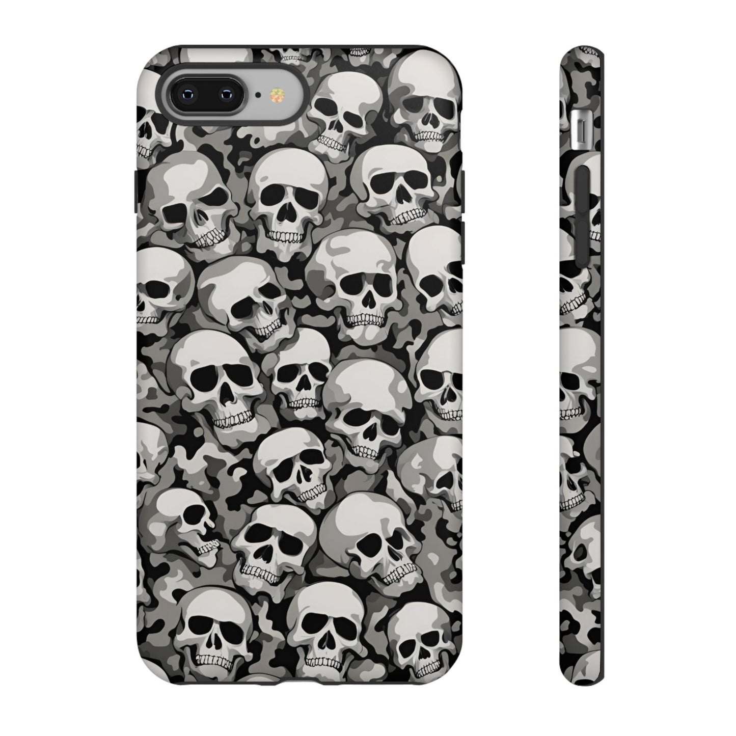 SKULL phone case TOUGH iPhone 16/15/14/13/12/11 Pro Max | Galaxy S24/S23/S22 Ultra | Pixel 7/8/9 | Slim & Tough