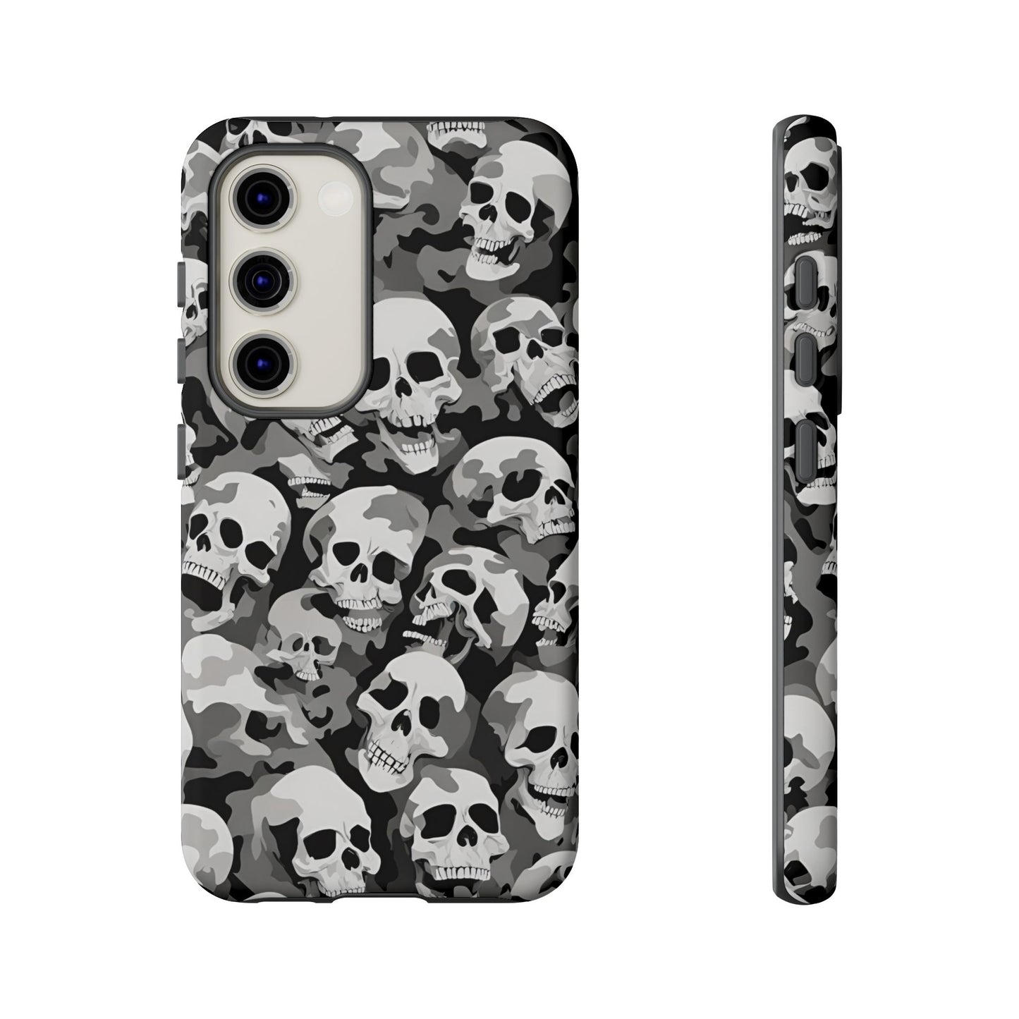 SKULL phone case TOUGH iPhone 16/15/14/13/12/11 Pro Max | Galaxy S24/S23/S22 Ultra | Pixel 7/8/9 | Slim & Tough