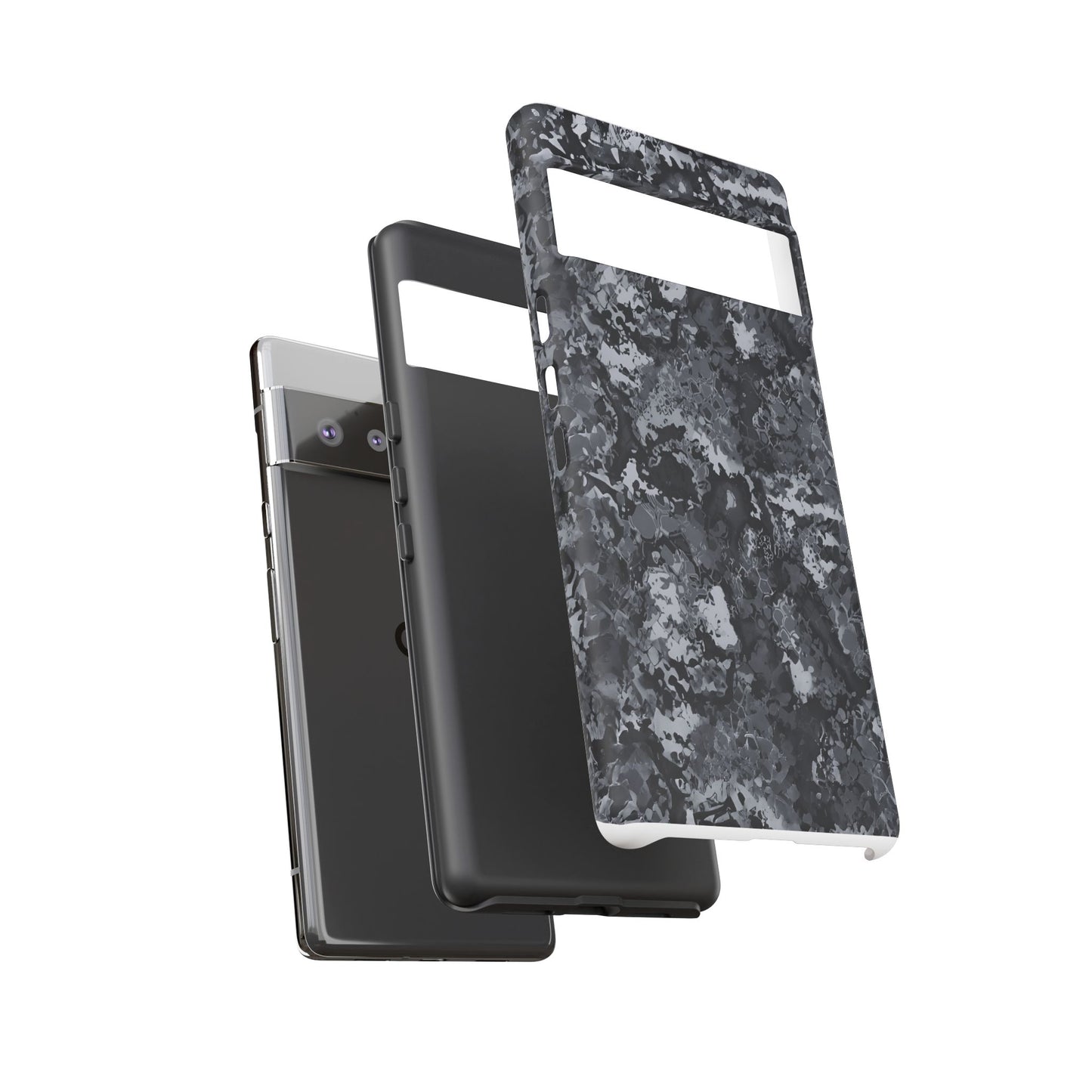 BLACK CAMO phone case TOUGH iPhone 16/15/14/13/12/11 Pro Max | Galaxy S24/S23/S22 Ultra | Pixel 7/8/9 | Slim & Tough