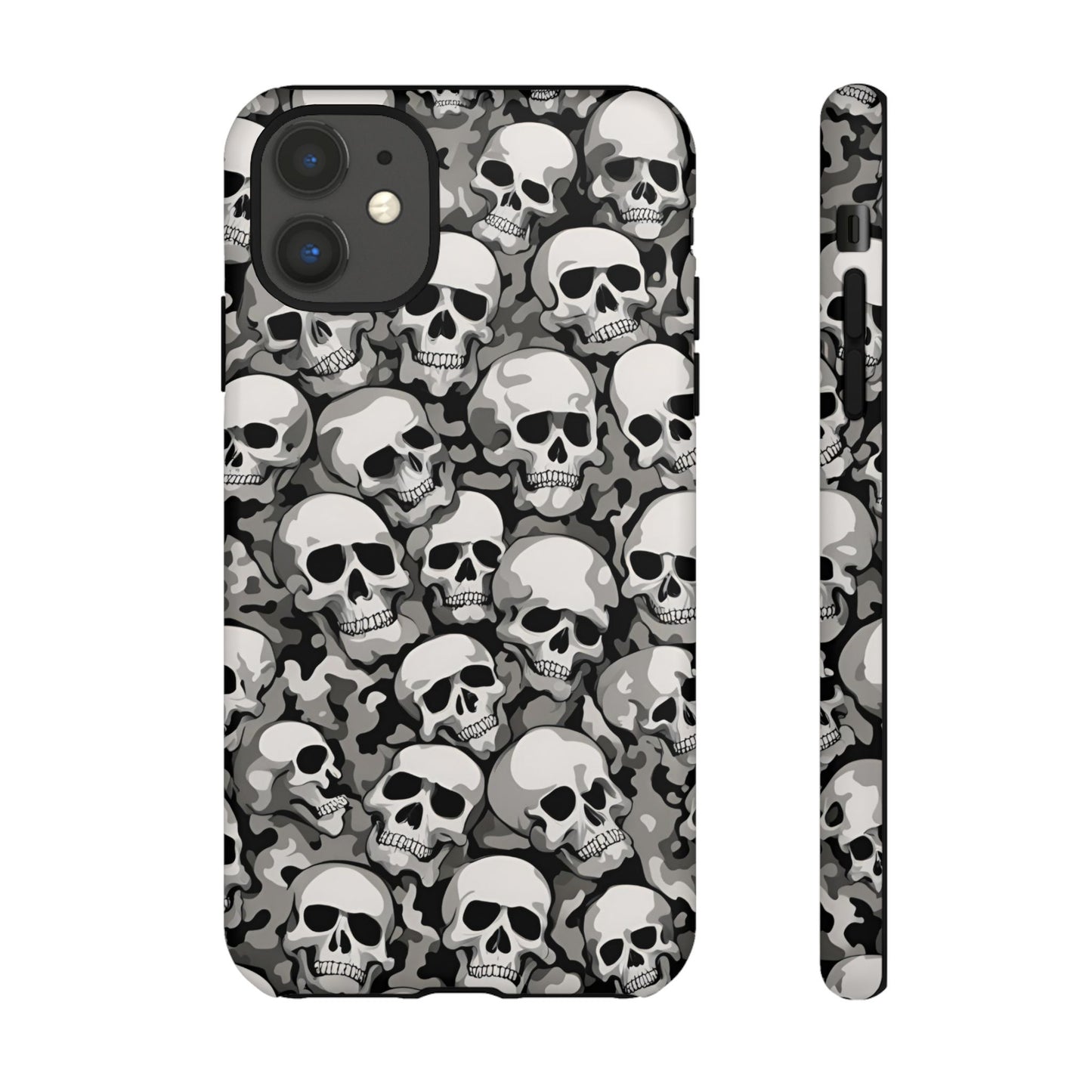 SKULL phone case TOUGH iPhone 16/15/14/13/12/11 Pro Max | Galaxy S24/S23/S22 Ultra | Pixel 7/8/9 | Slim & Tough