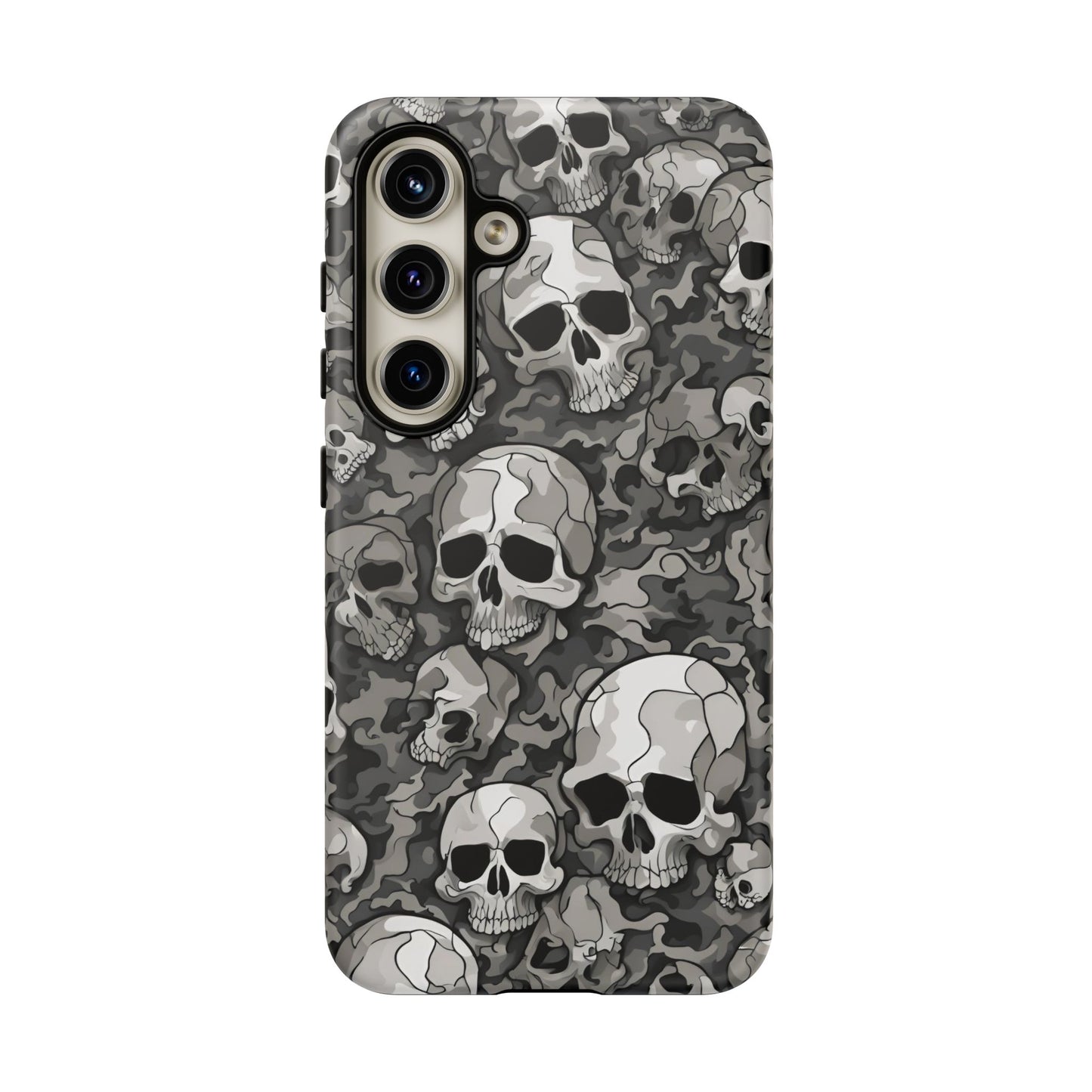 SKULL phone case TOUGH iPhone 16/15/14/13/12/11 Pro Max | Galaxy S24/S23/S22 Ultra | Pixel 7/8/9 | Slim & Tough