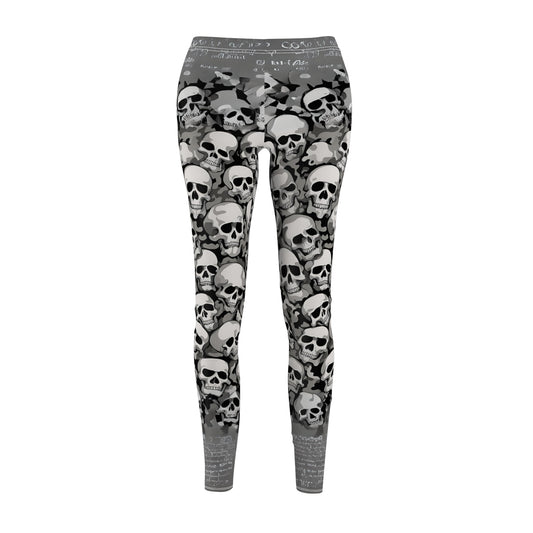 Skull camo leggings