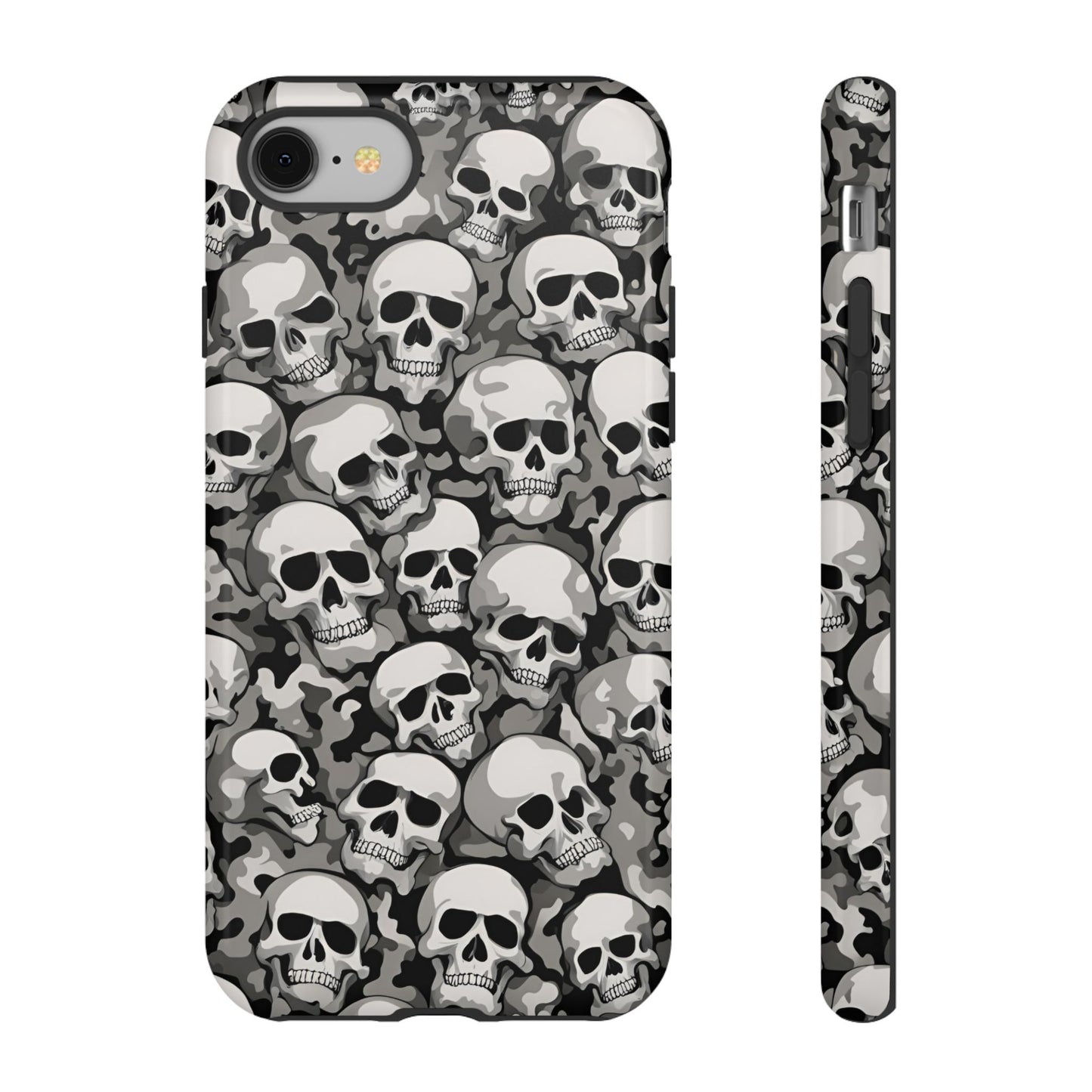 SKULL phone case TOUGH iPhone 16/15/14/13/12/11 Pro Max | Galaxy S24/S23/S22 Ultra | Pixel 7/8/9 | Slim & Tough