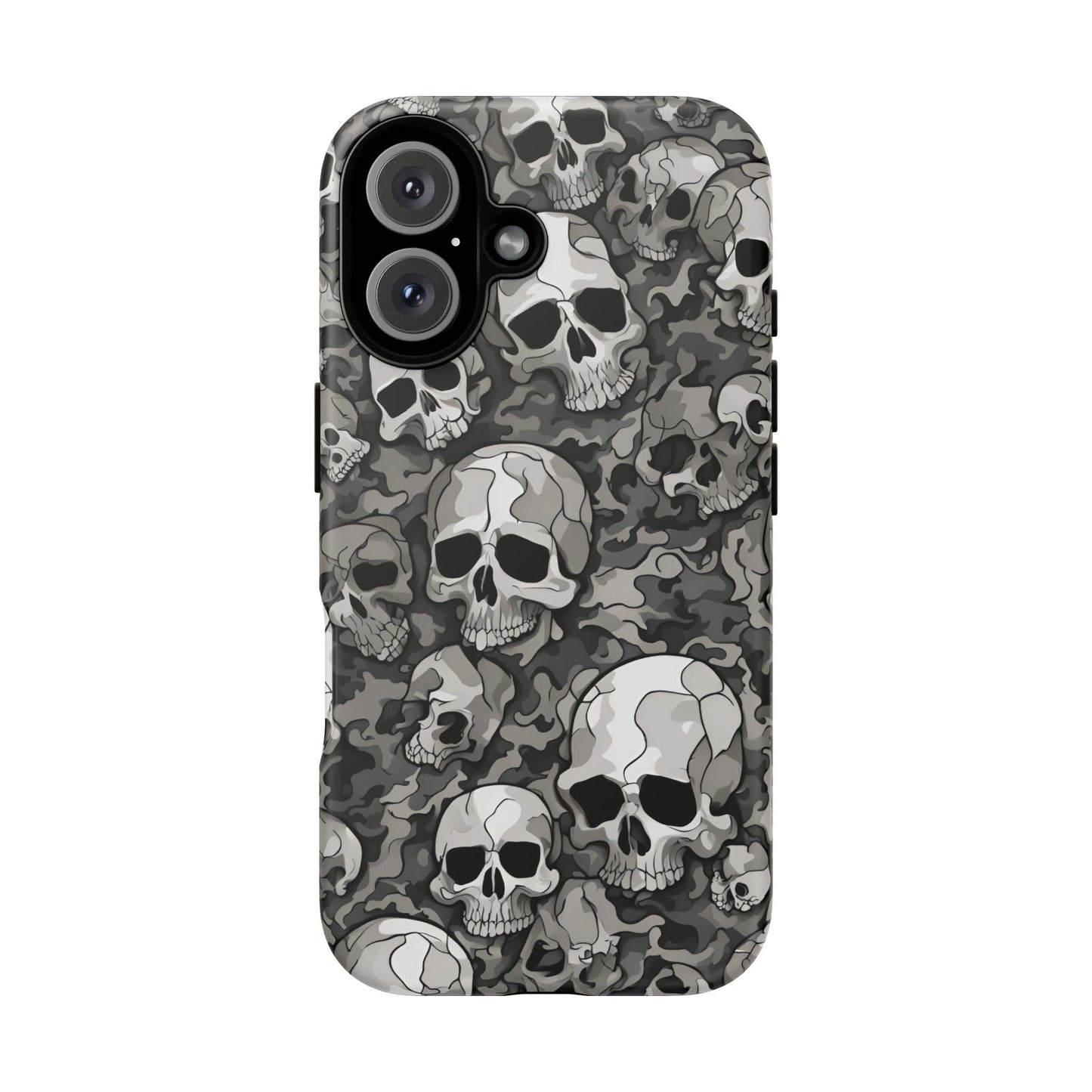 SKULL phone case TOUGH iPhone 16/15/14/13/12/11 Pro Max | Galaxy S24/S23/S22 Ultra | Pixel 7/8/9 | Slim & Tough