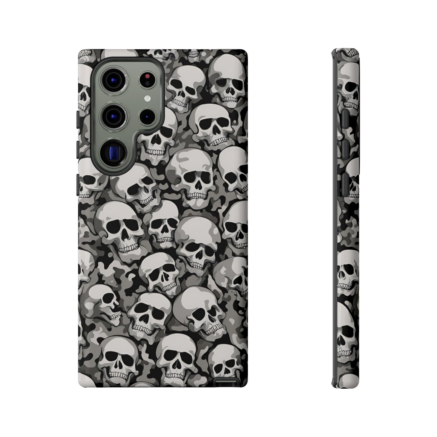 SKULL phone case TOUGH iPhone 16/15/14/13/12/11 Pro Max | Galaxy S24/S23/S22 Ultra | Pixel 7/8/9 | Slim & Tough