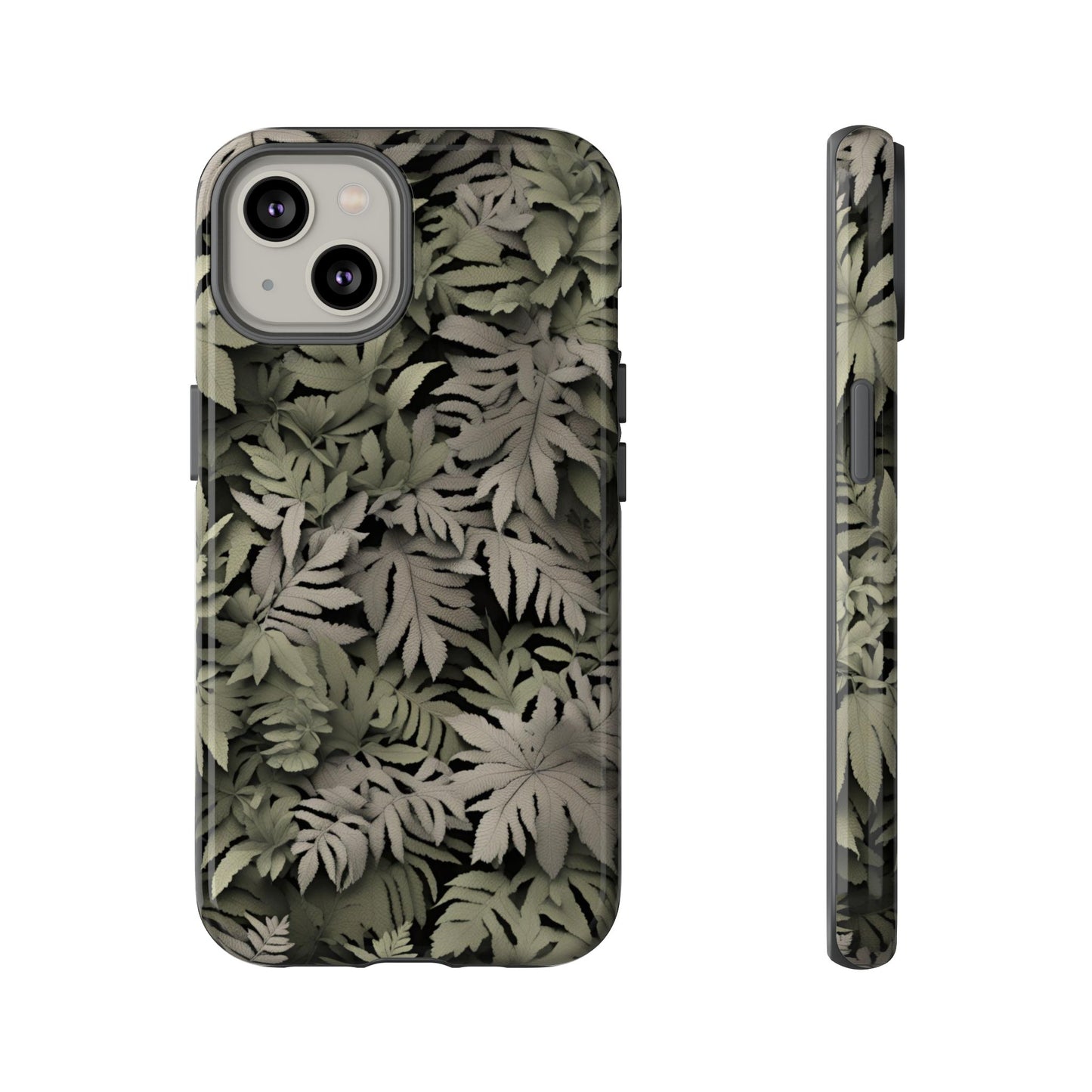 LEAF phone case TOUGH iPhone 16/15/14/13/12/11 Pro Max | Galaxy S24/S23/S22 Ultra | Pixel 7/8/9 | Slim & Tough