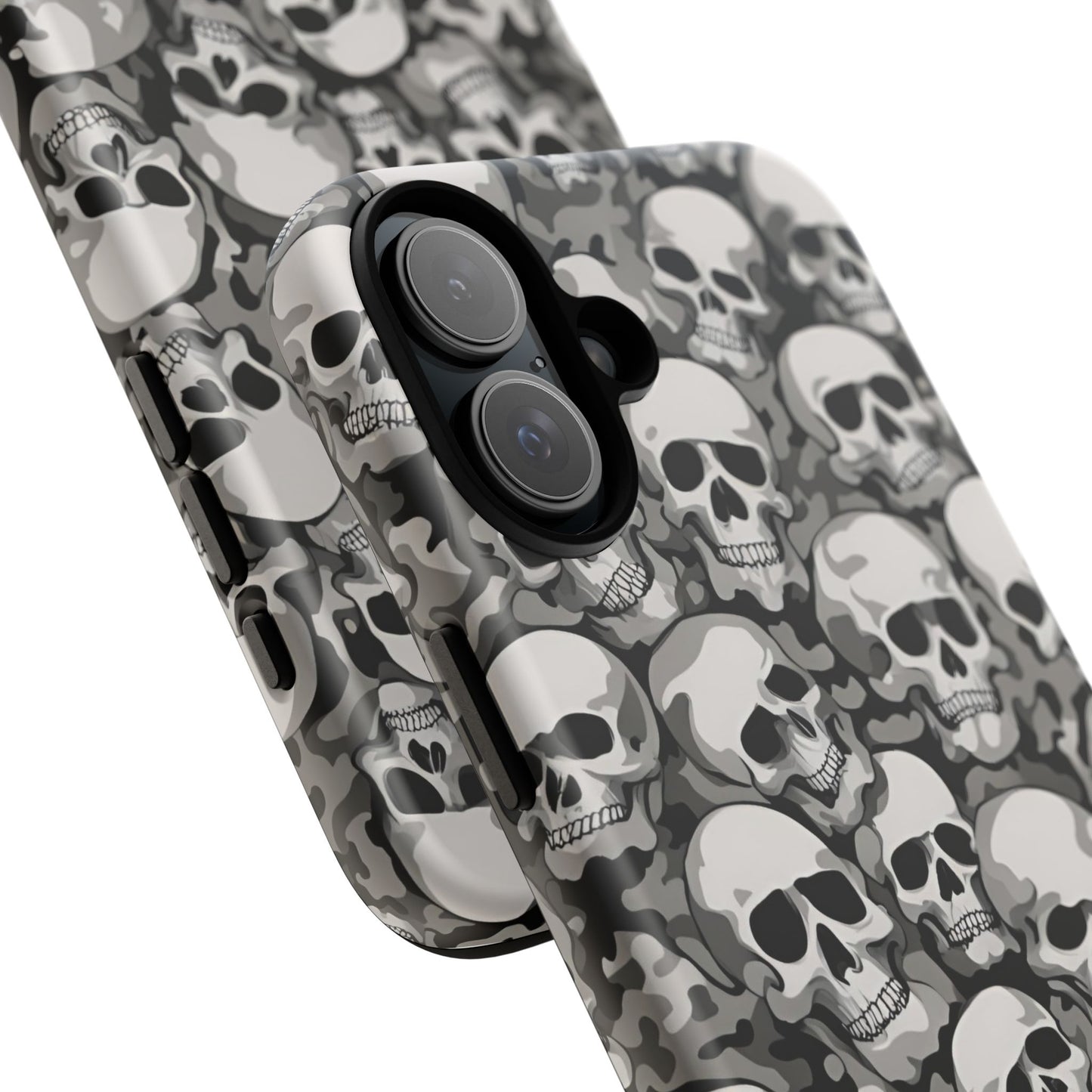 SKULL phone case TOUGH iPhone 16/15/14/13/12/11 Pro Max | Galaxy S24/S23/S22 Ultra | Pixel 7/8/9 | Slim & Tough