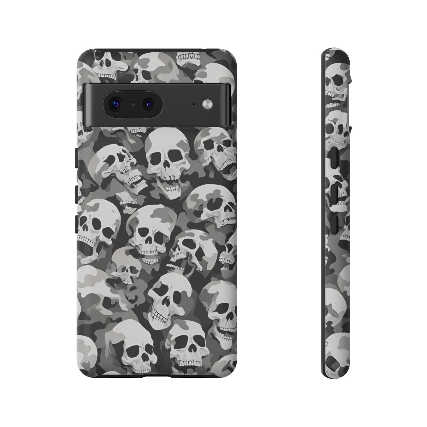 SKULL phone case TOUGH iPhone 16/15/14/13/12/11 Pro Max | Galaxy S24/S23/S22 Ultra | Pixel 7/8/9 | Slim & Tough