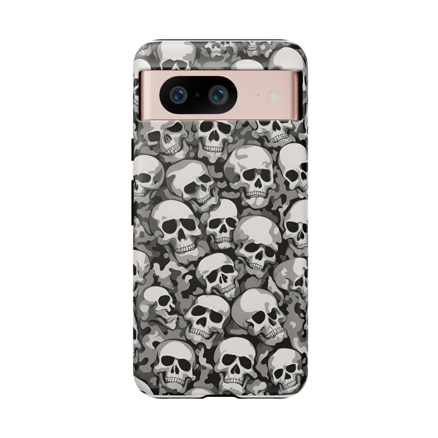 SKULL phone case TOUGH iPhone 16/15/14/13/12/11 Pro Max | Galaxy S24/S23/S22 Ultra | Pixel 7/8/9 | Slim & Tough