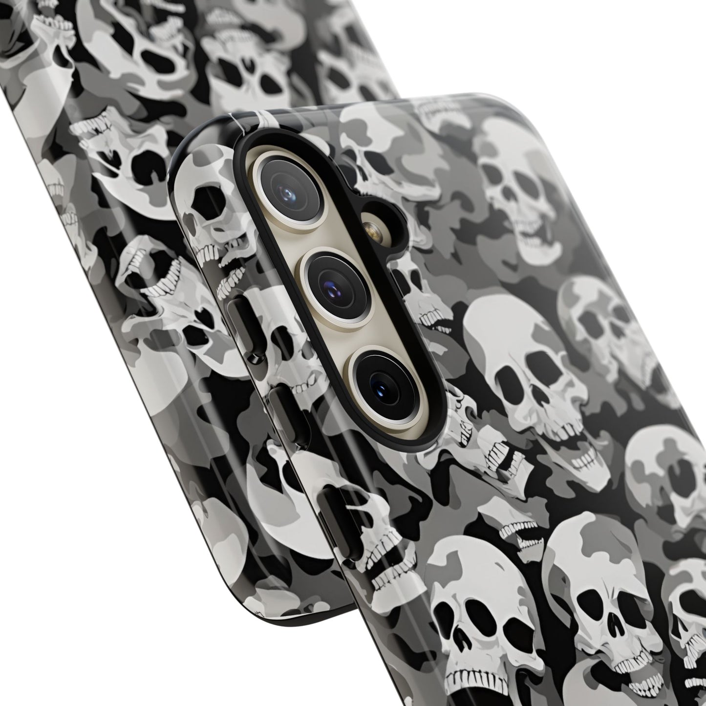 SKULL phone case TOUGH iPhone 16/15/14/13/12/11 Pro Max | Galaxy S24/S23/S22 Ultra | Pixel 7/8/9 | Slim & Tough