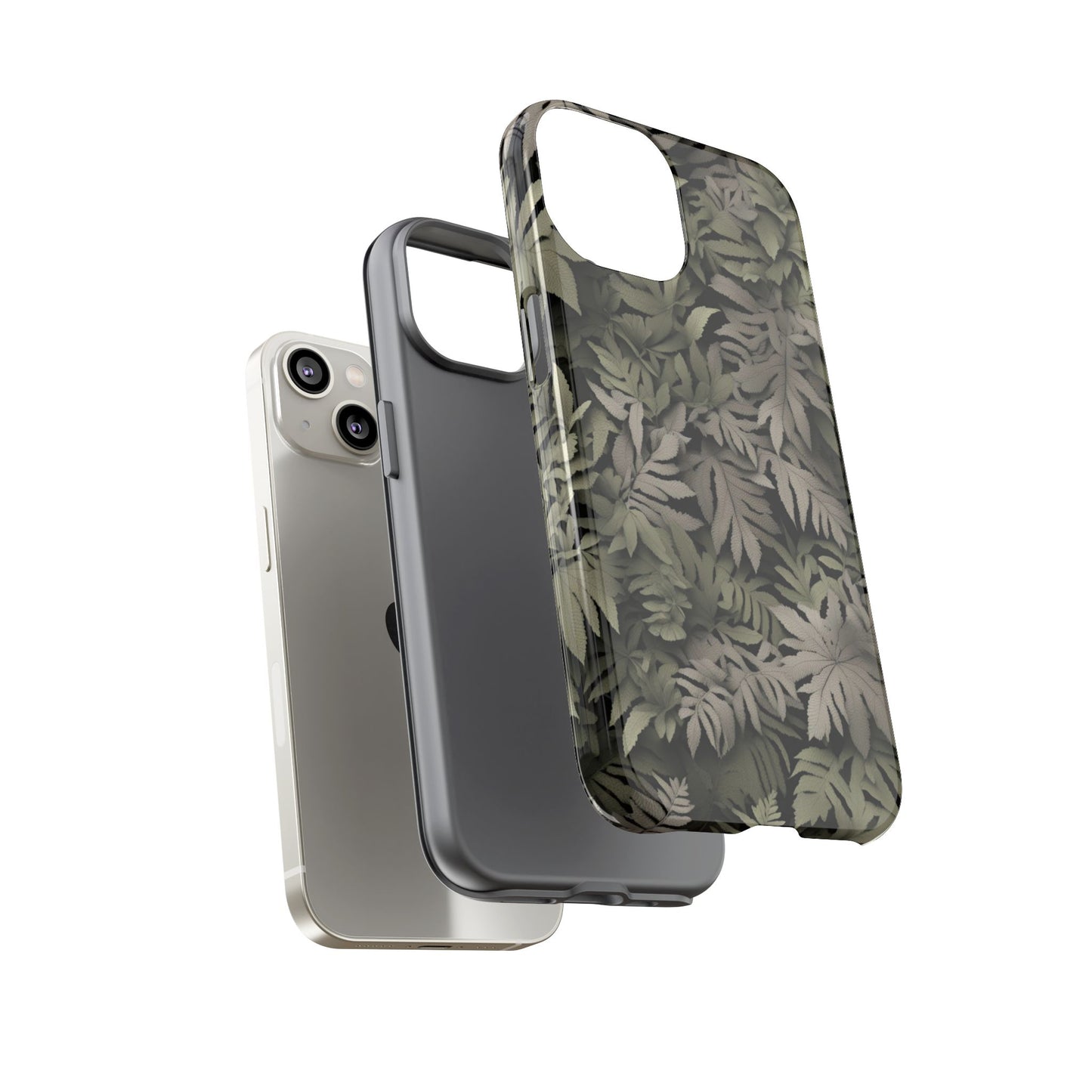 LEAF phone case TOUGH iPhone 16/15/14/13/12/11 Pro Max | Galaxy S24/S23/S22 Ultra | Pixel 7/8/9 | Slim & Tough