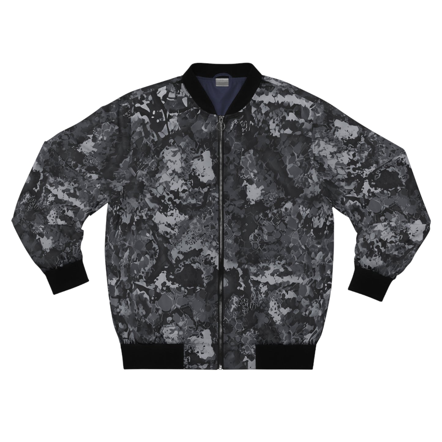 Camo bomber jacket crypsis noir black