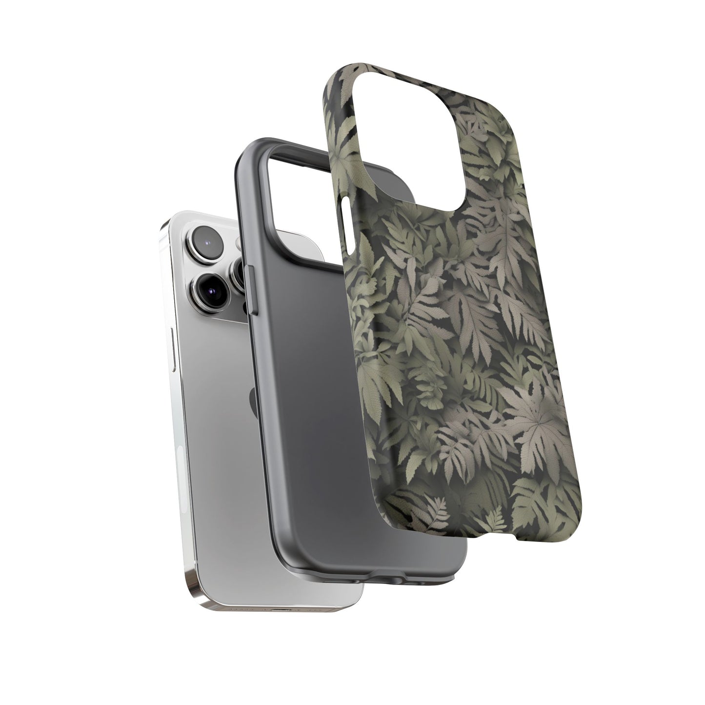 LEAF phone case TOUGH iPhone 16/15/14/13/12/11 Pro Max | Galaxy S24/S23/S22 Ultra | Pixel 7/8/9 | Slim & Tough