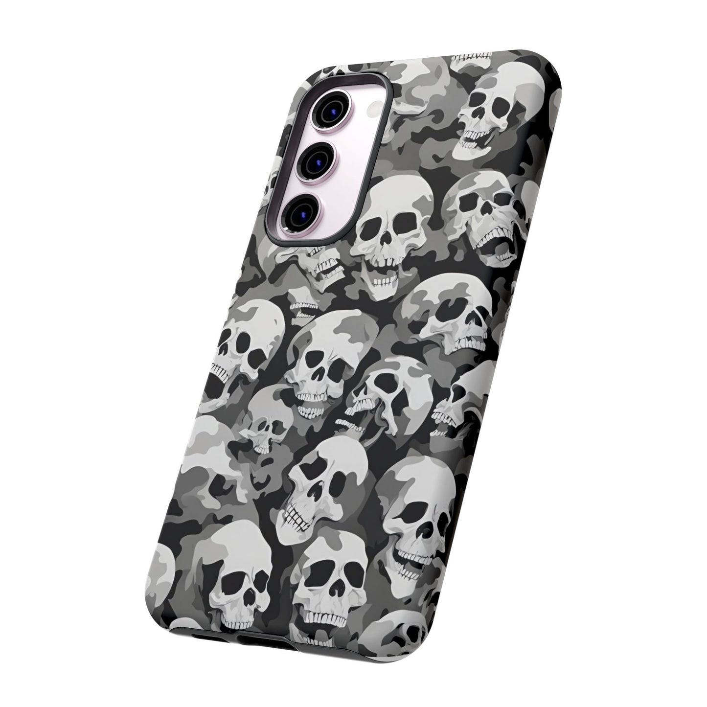 SKULL phone case TOUGH iPhone 16/15/14/13/12/11 Pro Max | Galaxy S24/S23/S22 Ultra | Pixel 7/8/9 | Slim & Tough