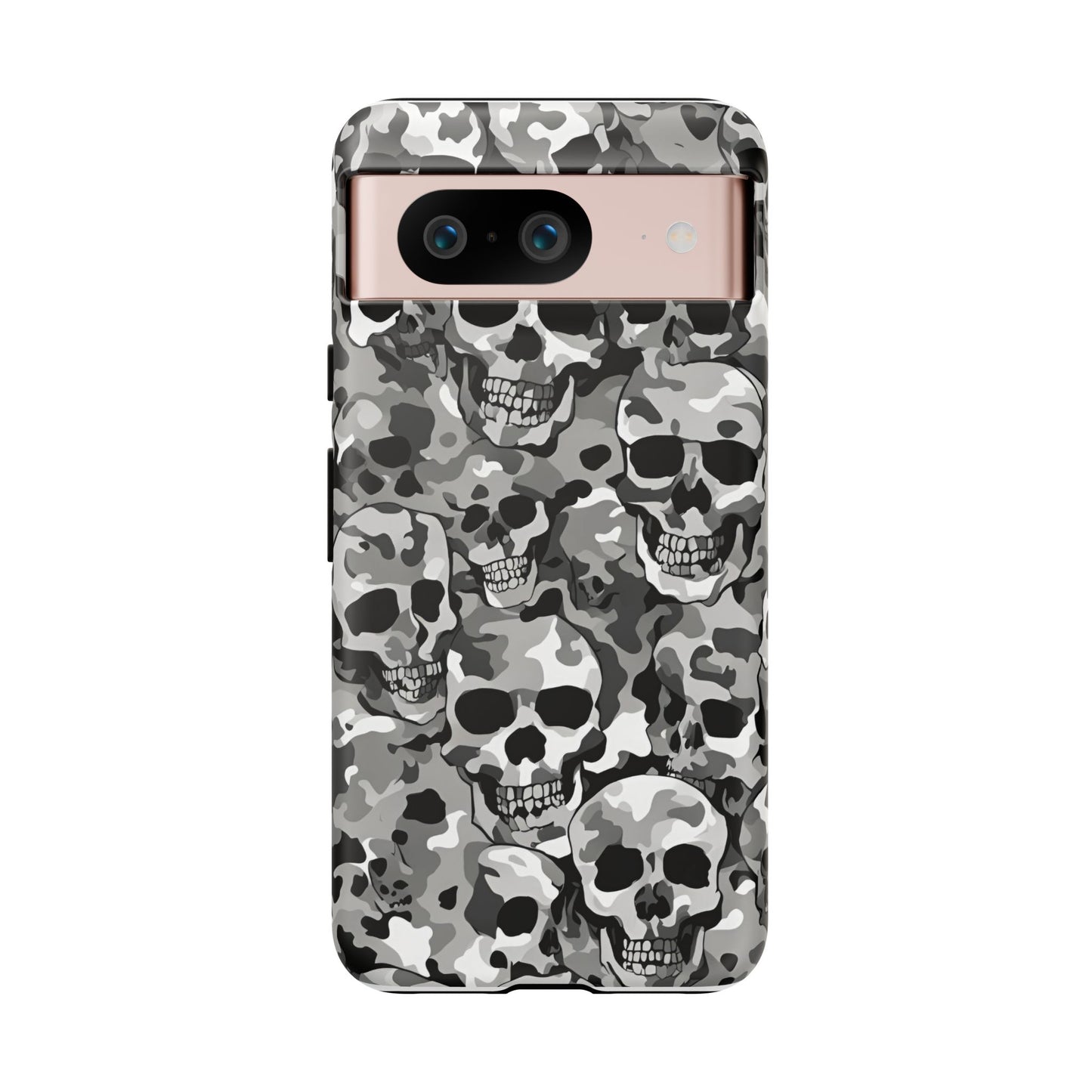 SKULL CAMO phone case TOUGH iPhone 16/15/14/13/12/11 Pro Max | Galaxy S24/S23/S22 Ultra | Pixel 7/8/9 | Slim & Tough