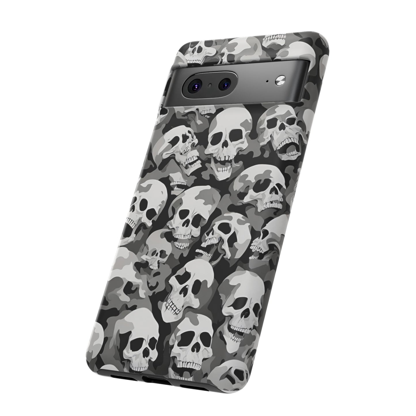 SKULL phone case TOUGH iPhone 16/15/14/13/12/11 Pro Max | Galaxy S24/S23/S22 Ultra | Pixel 7/8/9 | Slim & Tough