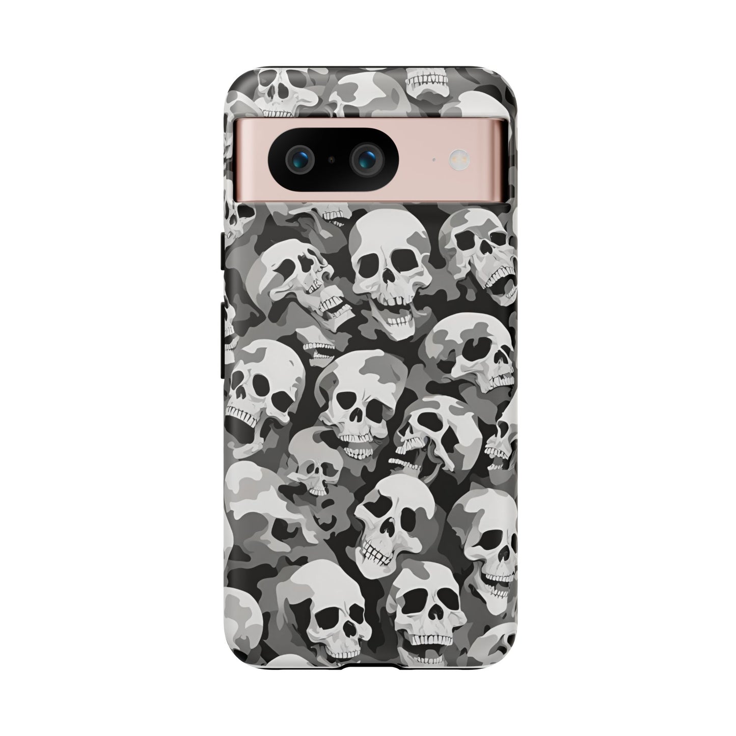 SKULL phone case TOUGH iPhone 16/15/14/13/12/11 Pro Max | Galaxy S24/S23/S22 Ultra | Pixel 7/8/9 | Slim & Tough