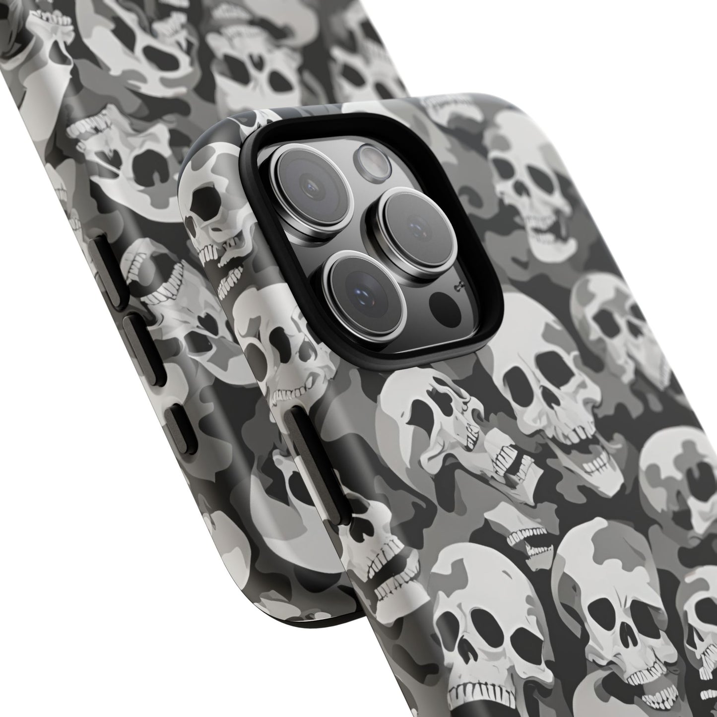 SKULL phone case TOUGH iPhone 16/15/14/13/12/11 Pro Max | Galaxy S24/S23/S22 Ultra | Pixel 7/8/9 | Slim & Tough