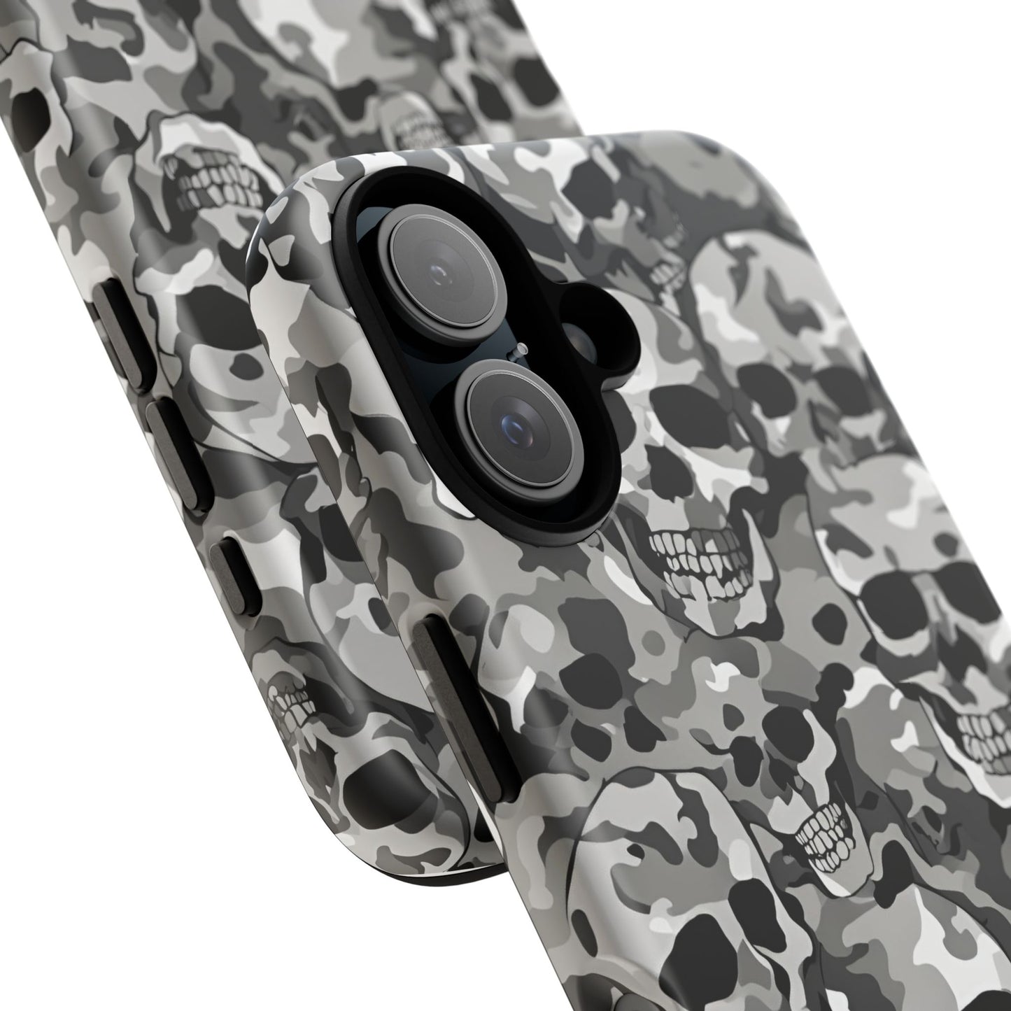 SKULL CAMO phone case TOUGH iPhone 16/15/14/13/12/11 Pro Max | Galaxy S24/S23/S22 Ultra | Pixel 7/8/9 | Slim & Tough