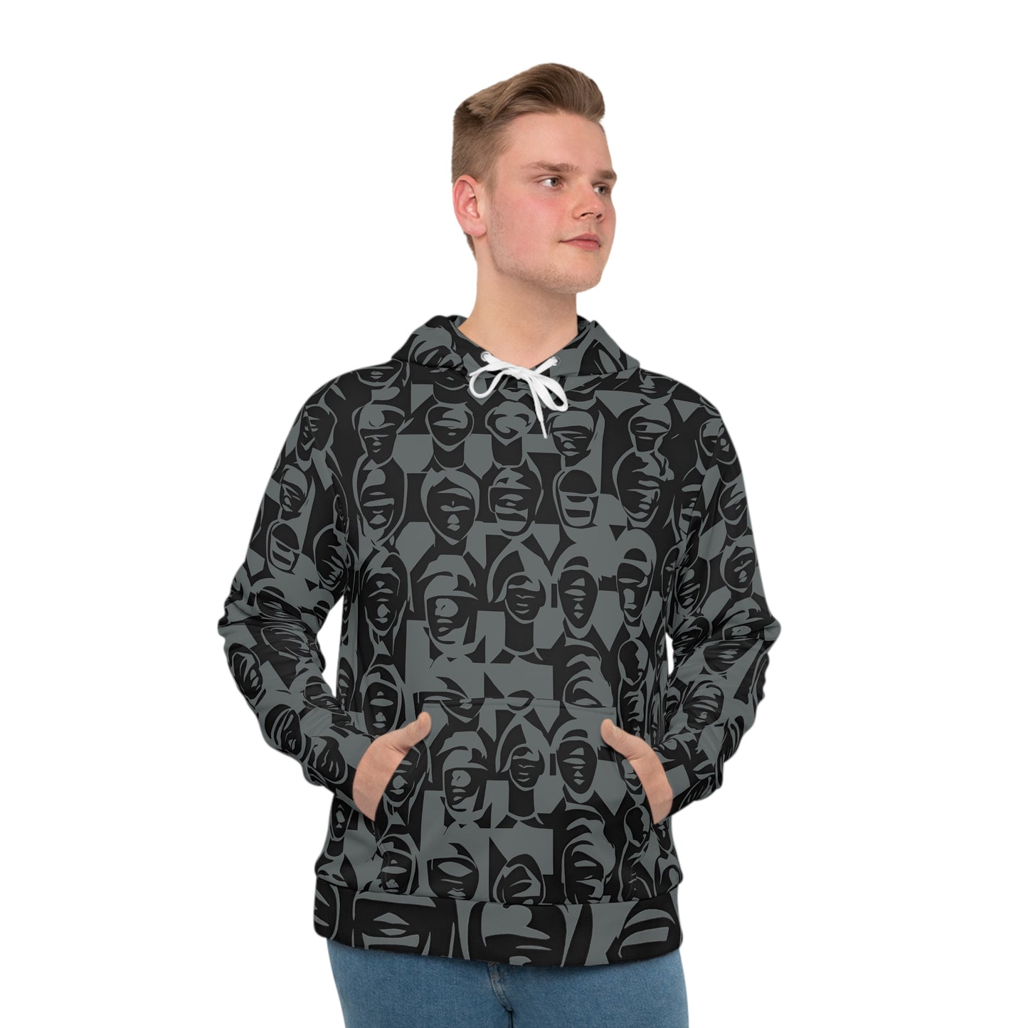 Hoodie Adversarial Anti AI Anti facial recognition technology gift for the aware