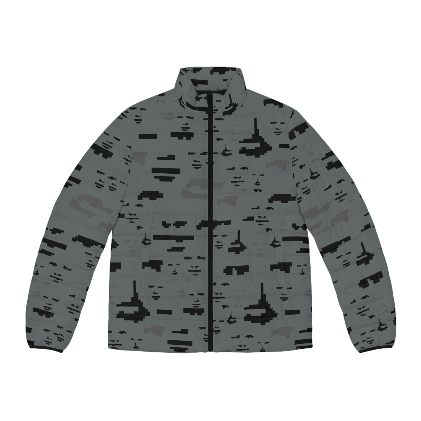 Anti Surveillance / AI Men's Puffer Jacket