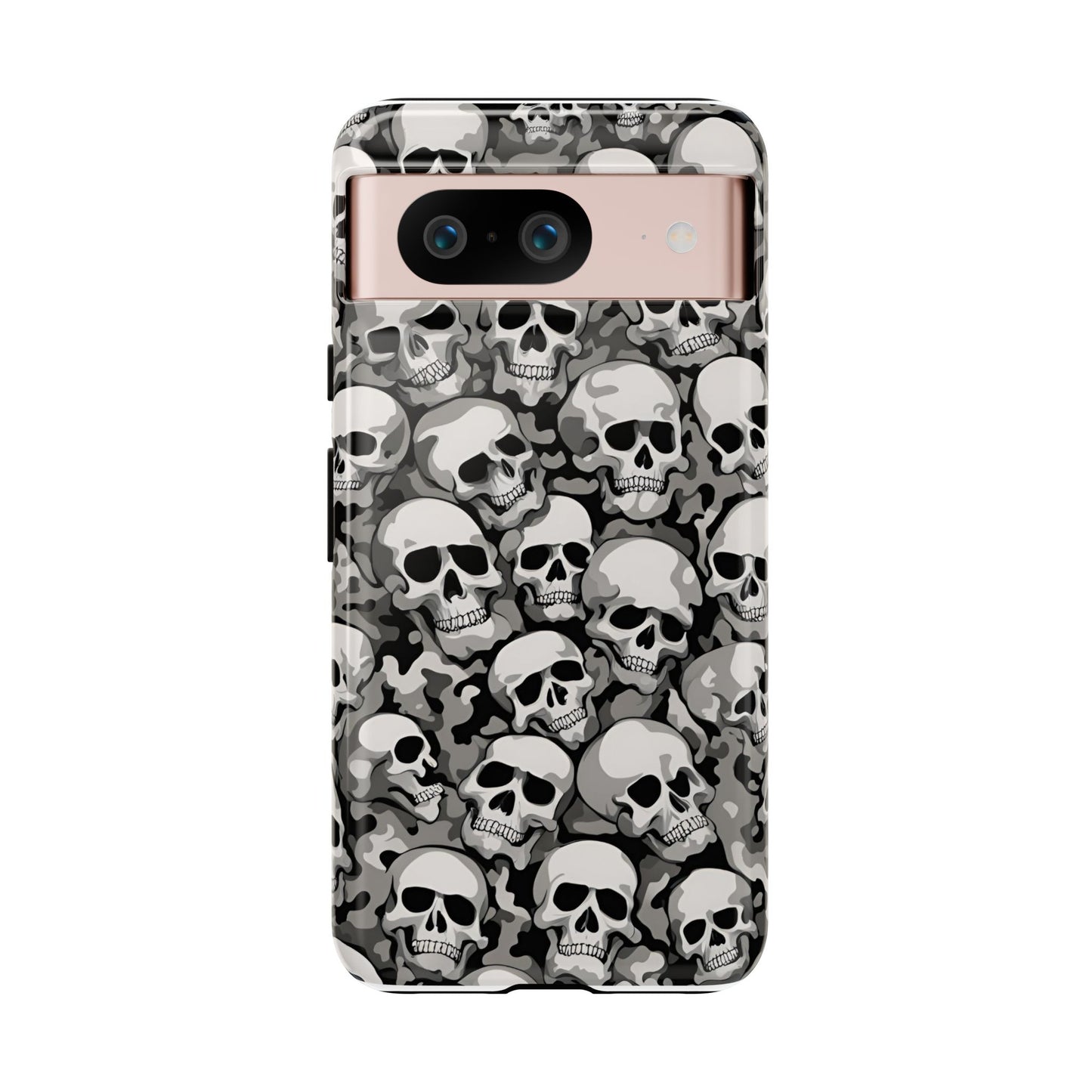 SKULL phone case TOUGH iPhone 16/15/14/13/12/11 Pro Max | Galaxy S24/S23/S22 Ultra | Pixel 7/8/9 | Slim & Tough