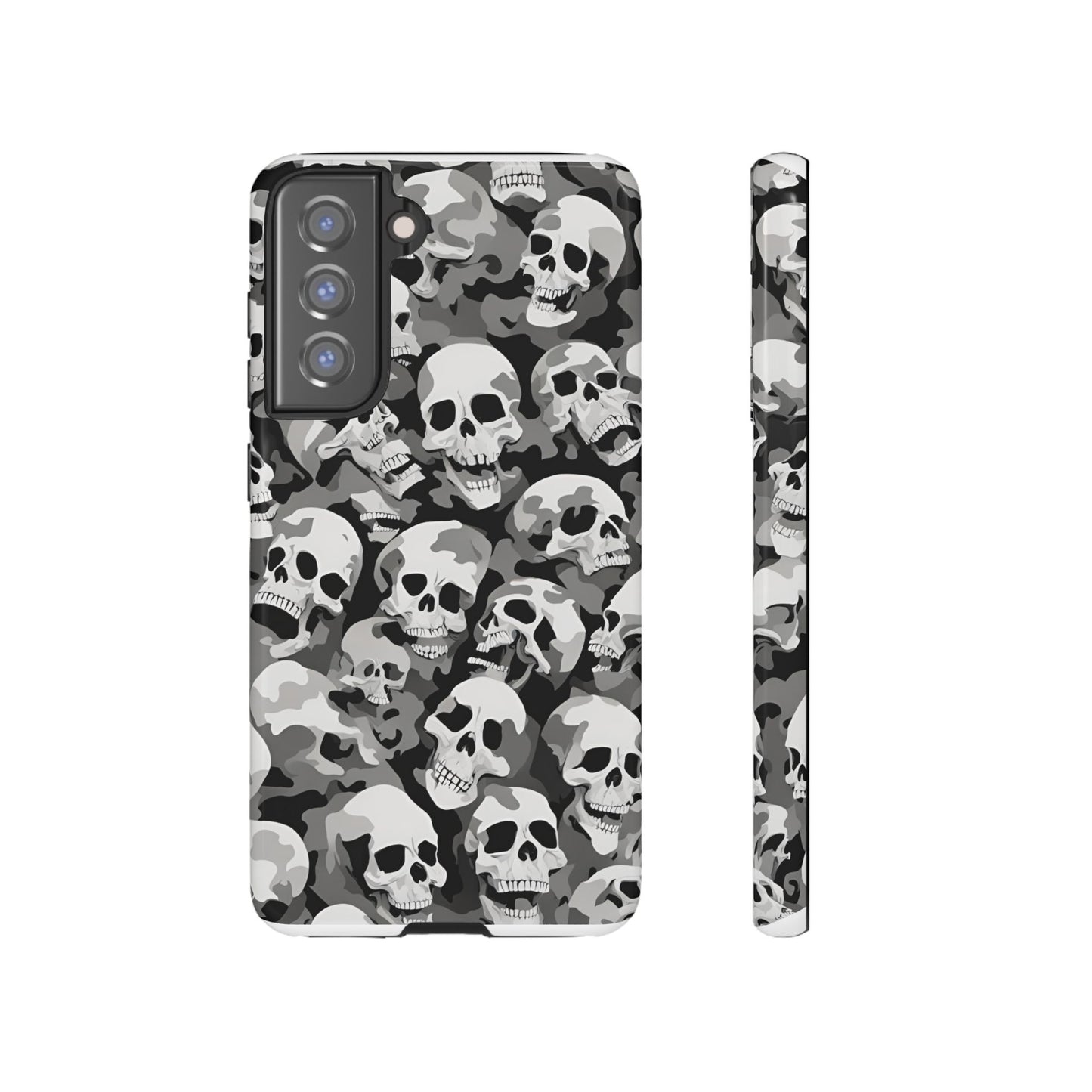 SKULL phone case TOUGH iPhone 16/15/14/13/12/11 Pro Max | Galaxy S24/S23/S22 Ultra | Pixel 7/8/9 | Slim & Tough