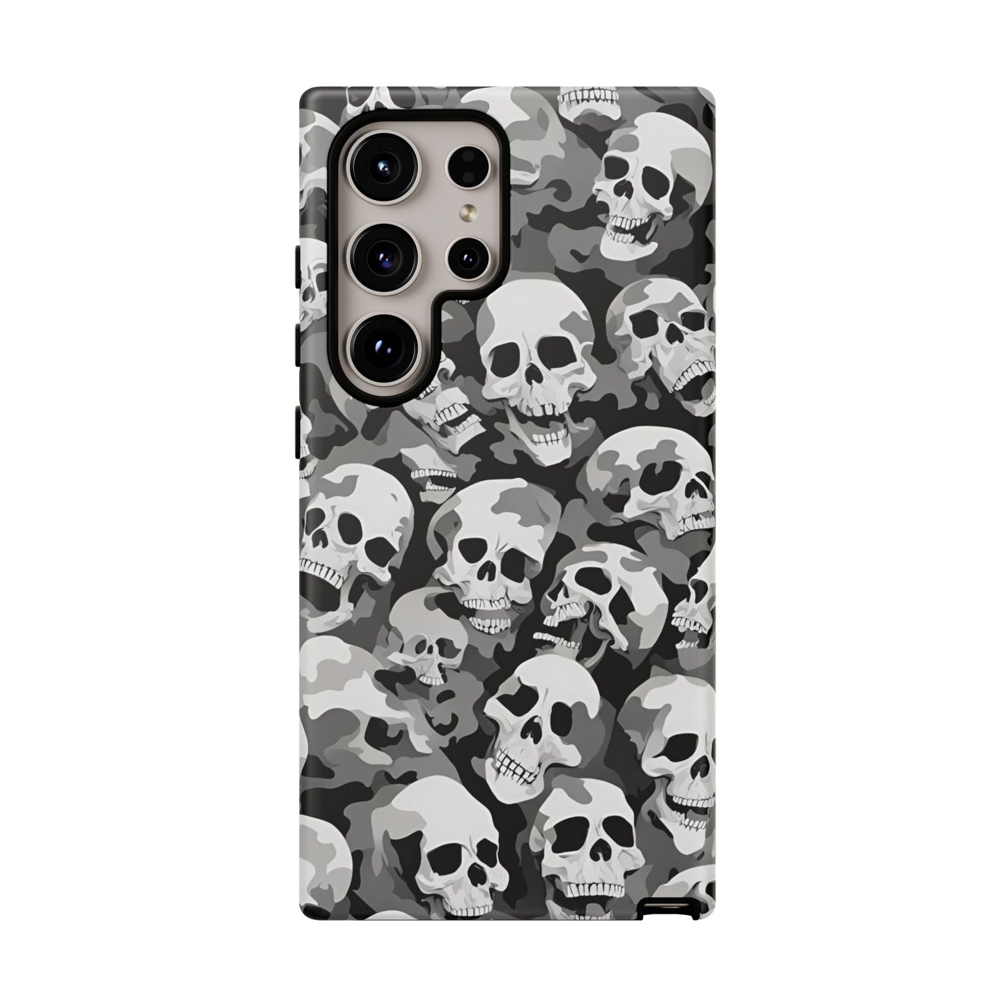 SKULL phone case TOUGH iPhone 16/15/14/13/12/11 Pro Max | Galaxy S24/S23/S22 Ultra | Pixel 7/8/9 | Slim & Tough