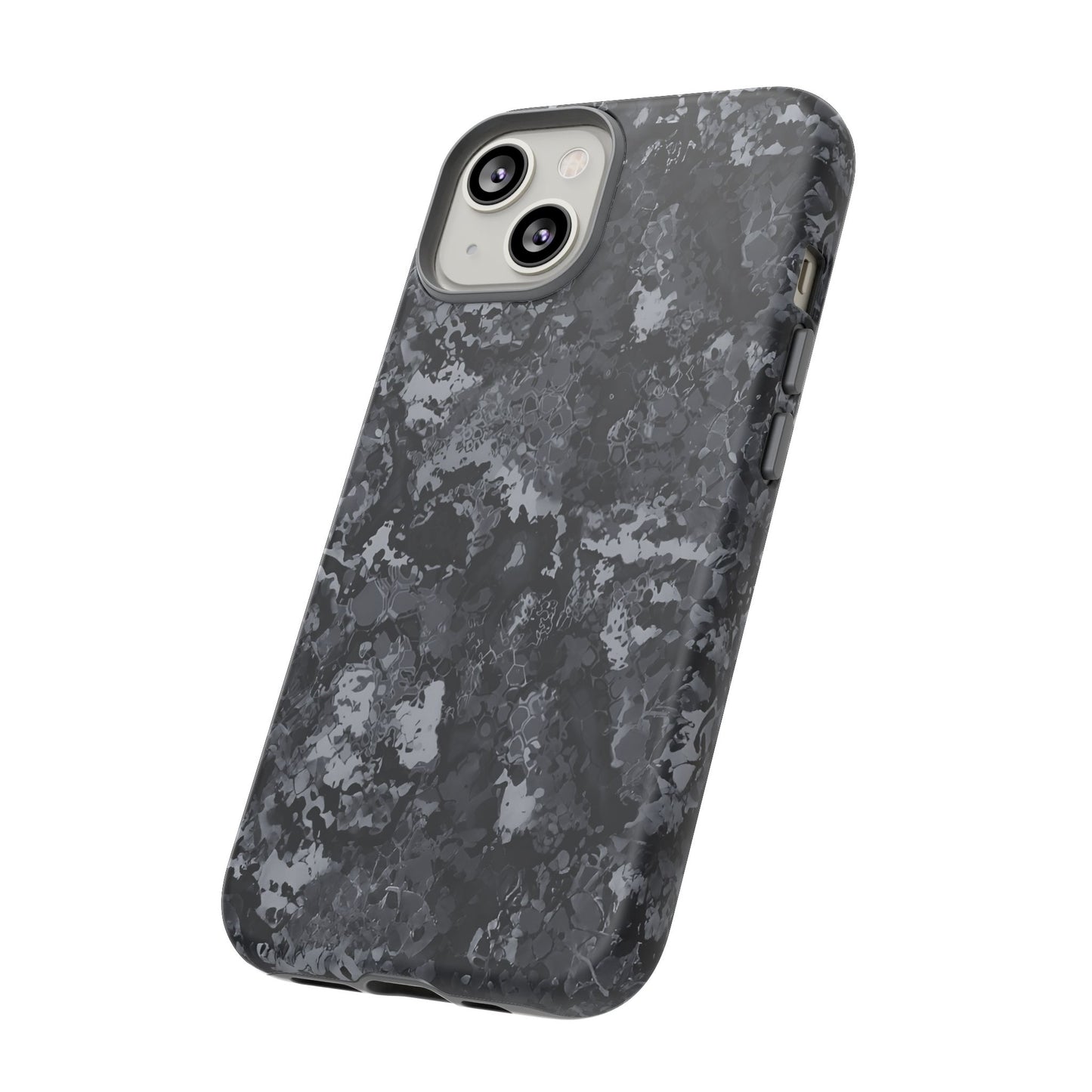 BLACK CAMO phone case TOUGH iPhone 16/15/14/13/12/11 Pro Max | Galaxy S24/S23/S22 Ultra | Pixel 7/8/9 | Slim & Tough